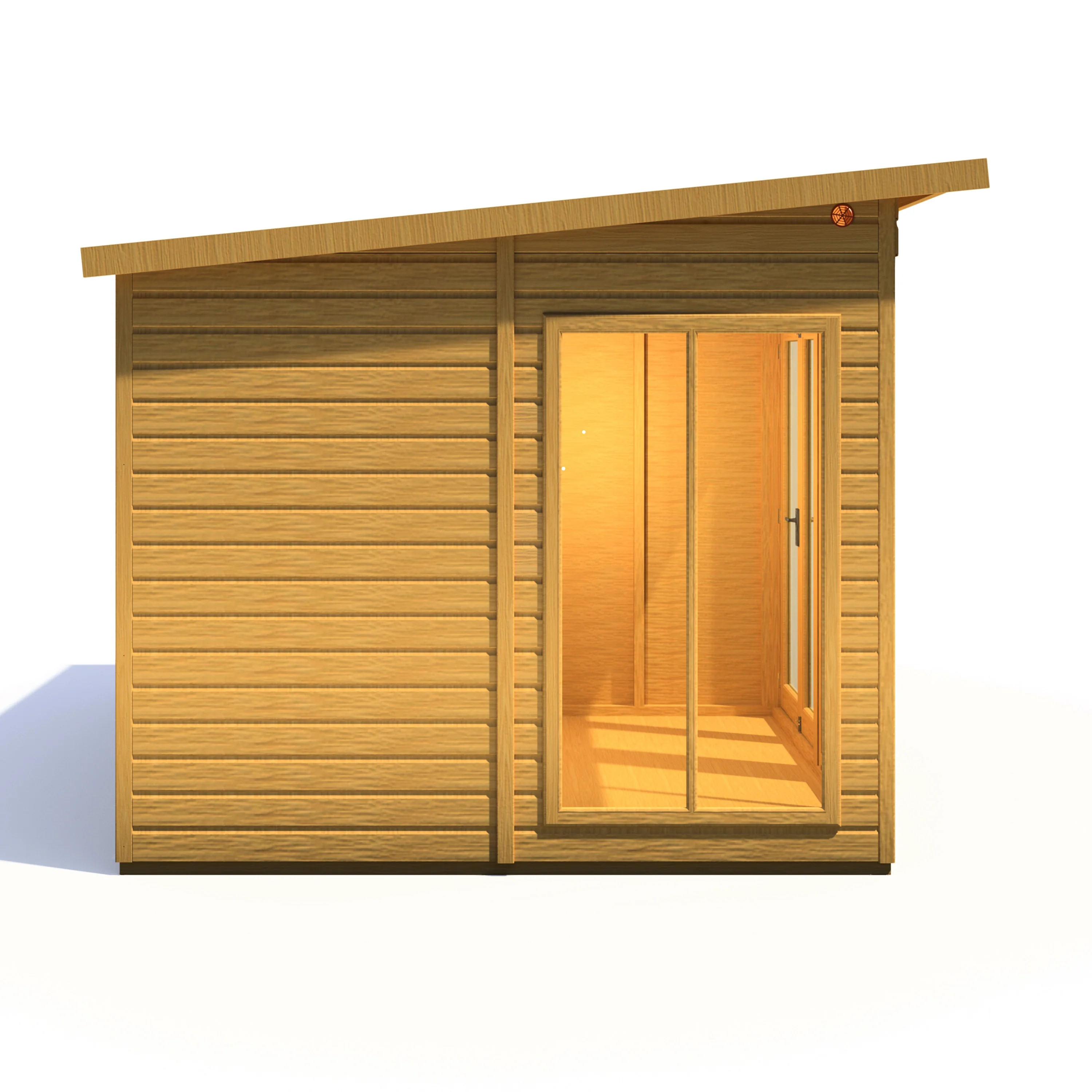 Shire Lela 12x8 Summerhouse with Storage Shed - Image 8