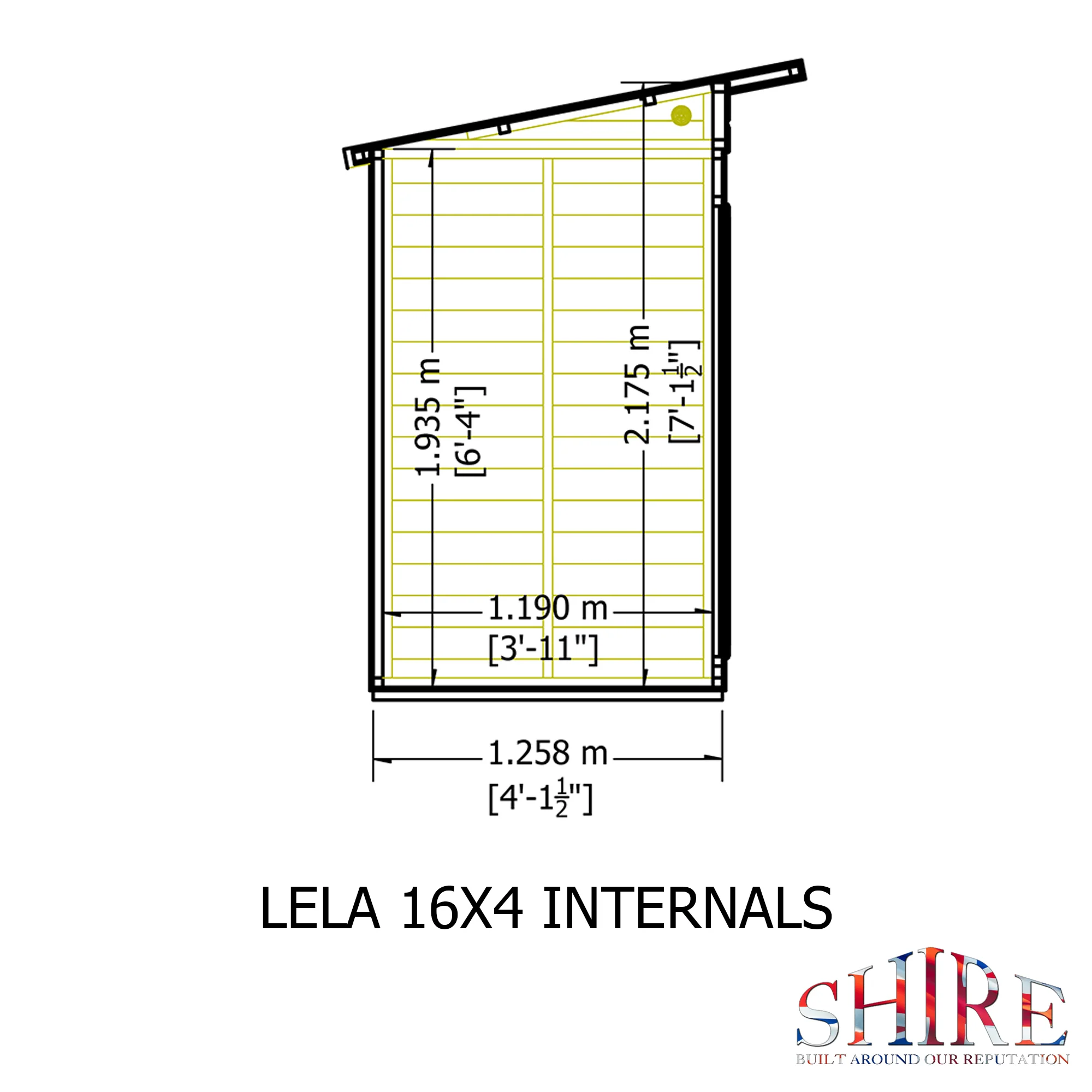 Shire Lela 16x4 Summerhouse - Image 12