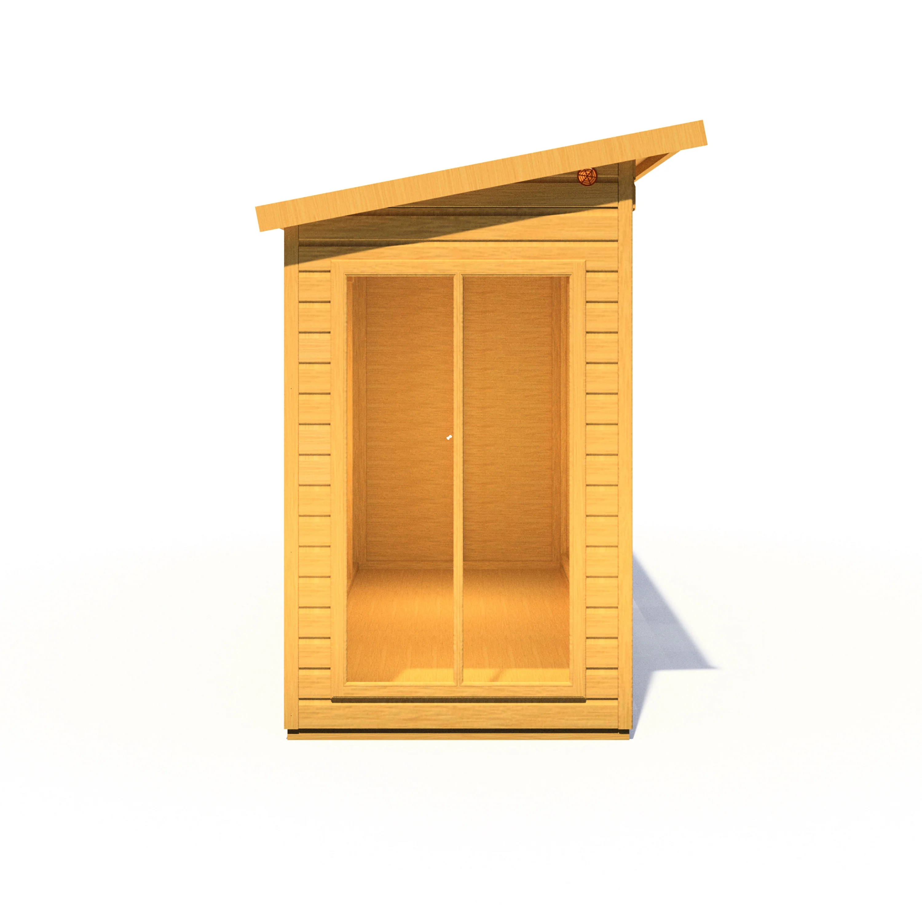 Shire Lela 16x4 Summerhouse with Storage Shed - Image 8