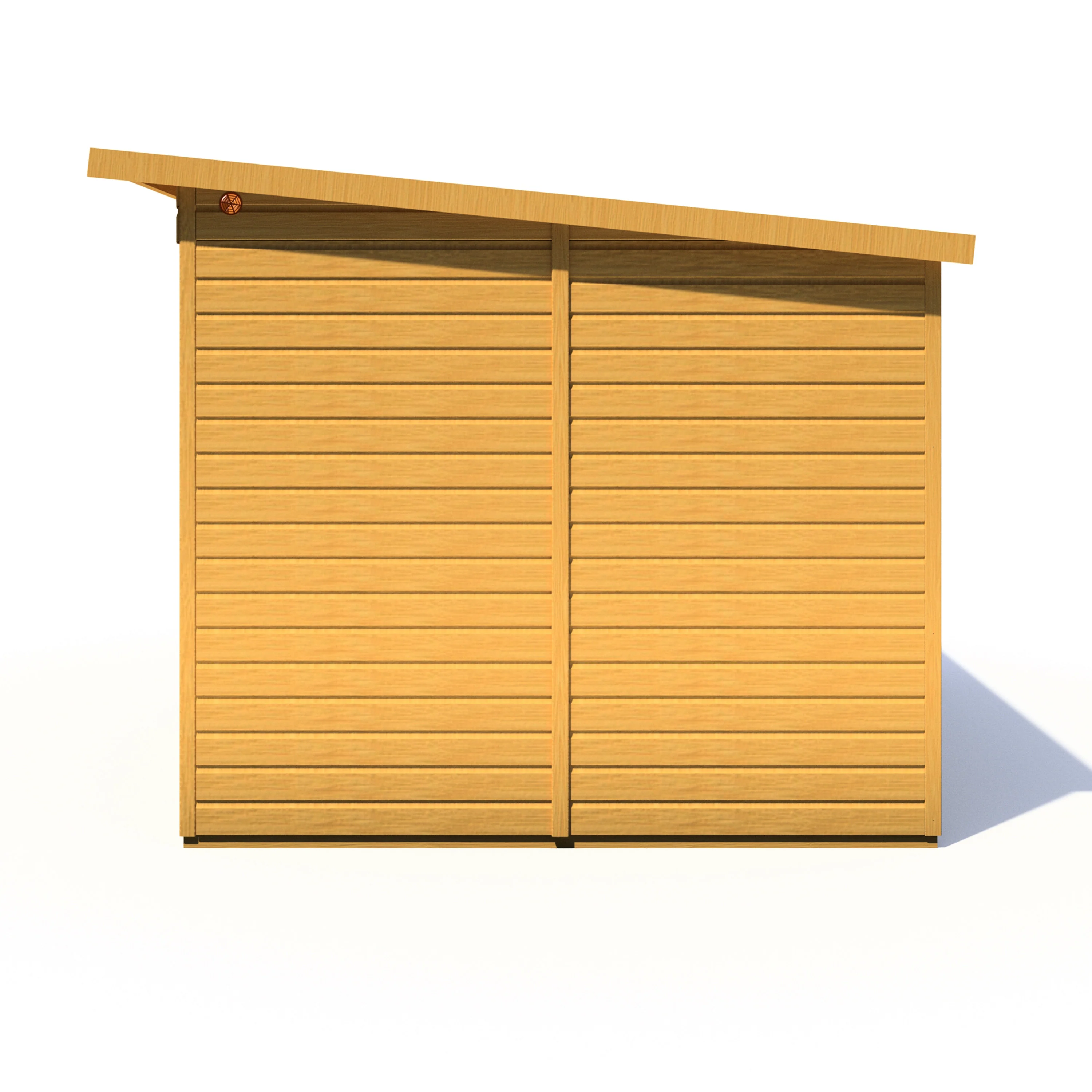 Shire Lela 16x8 Summerhouse with Storage Shed - Image 9