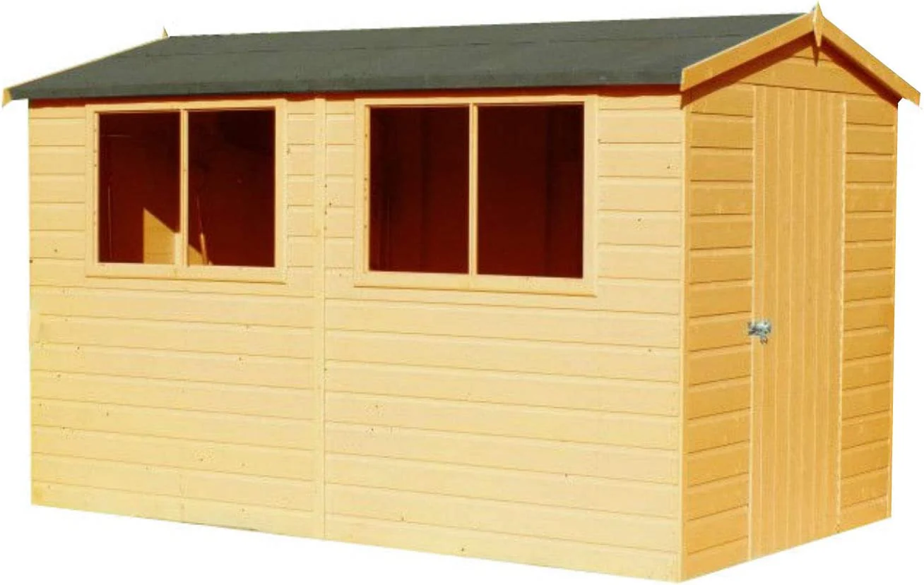 Shire Lewis 10x6 Single Door Shed - Image 3