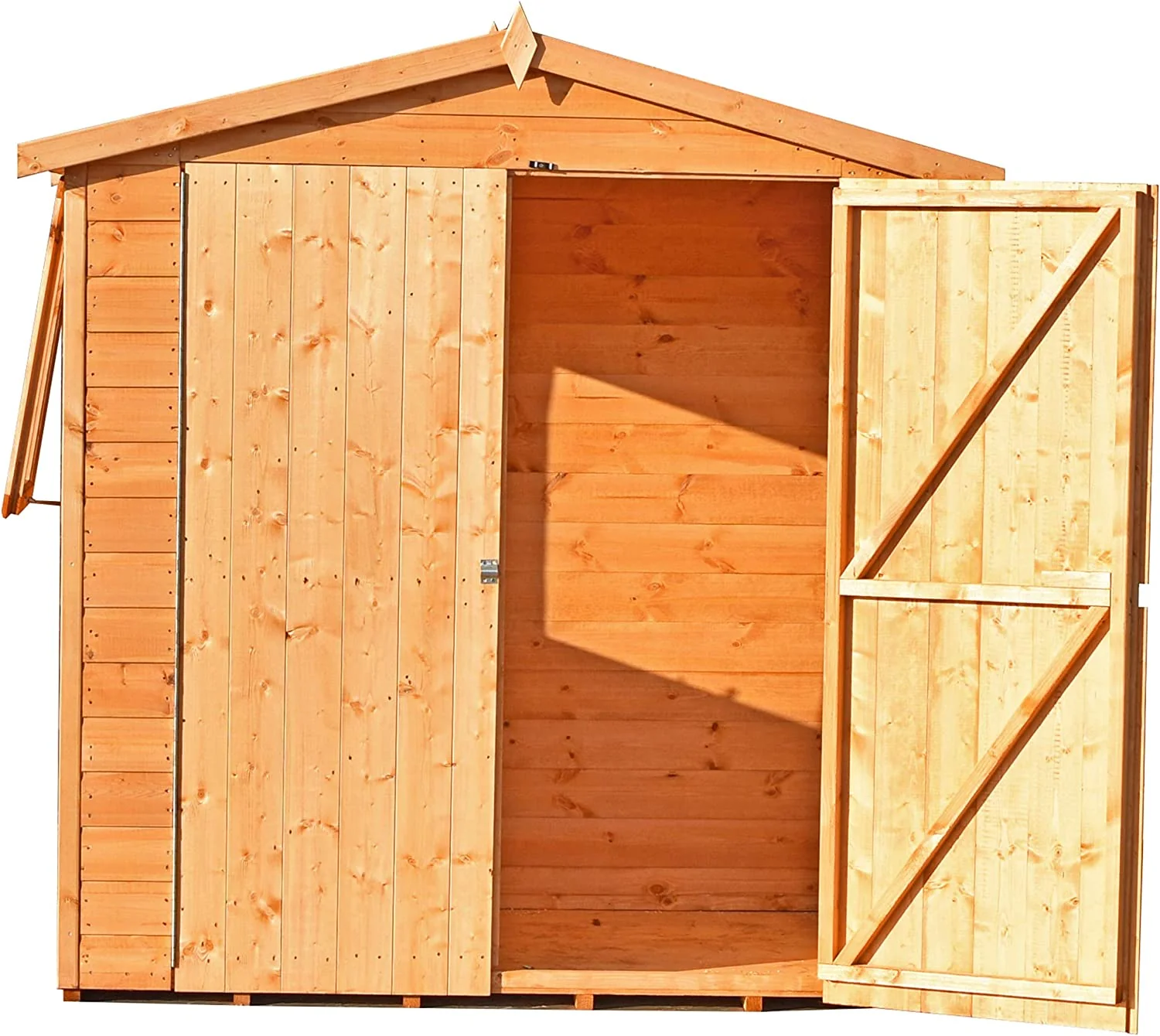 Shire Lewis 4x6 Double Door Shed - Image 8