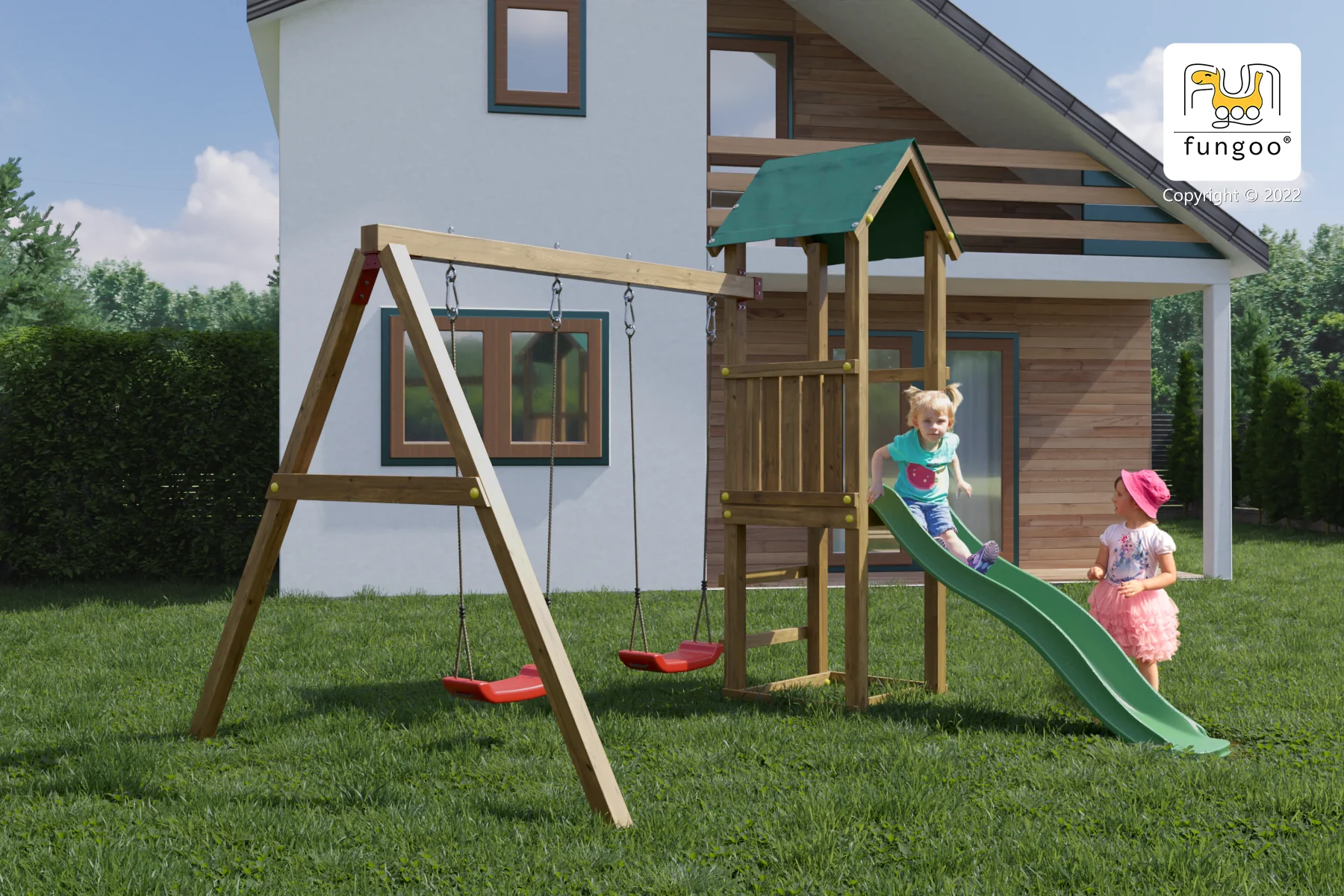 Shire Lucas Climbing Frame - Image 10
