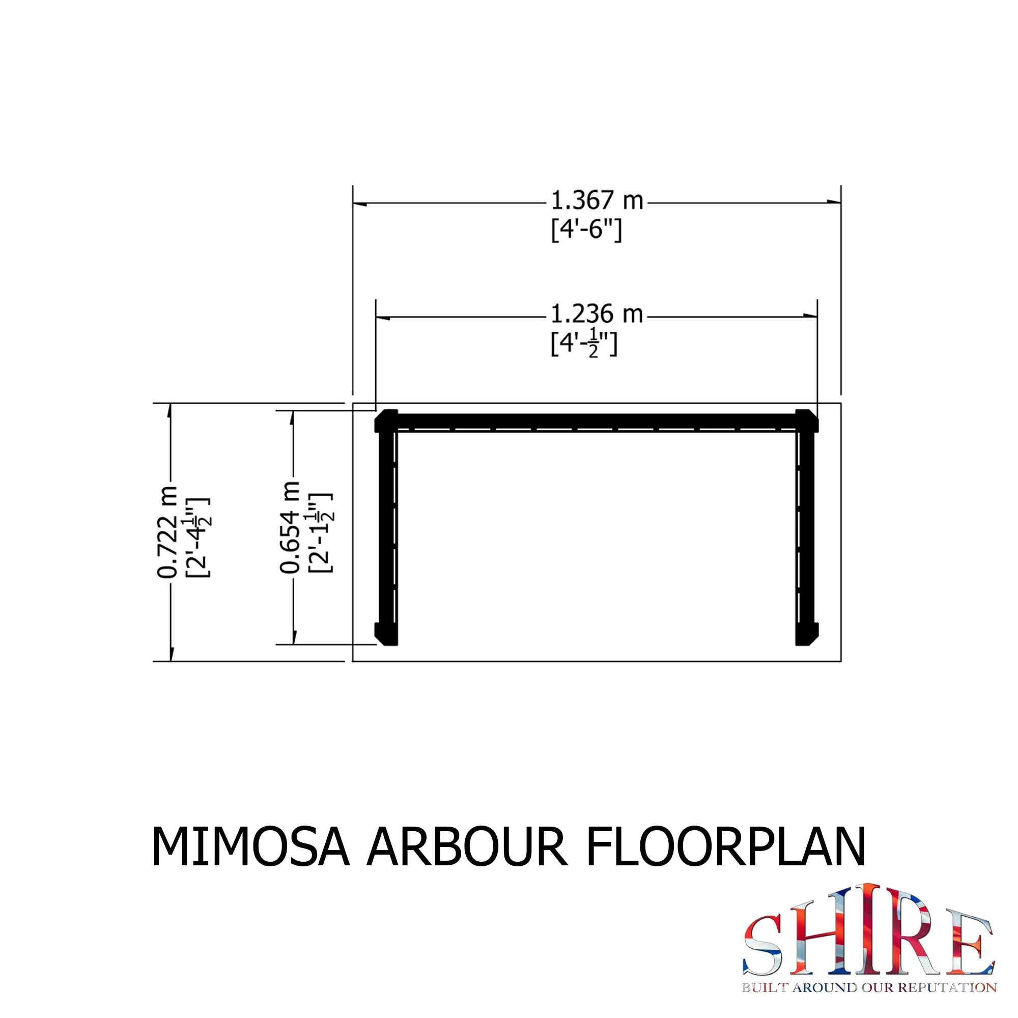 Shire Mimosa Arbour - Image 3