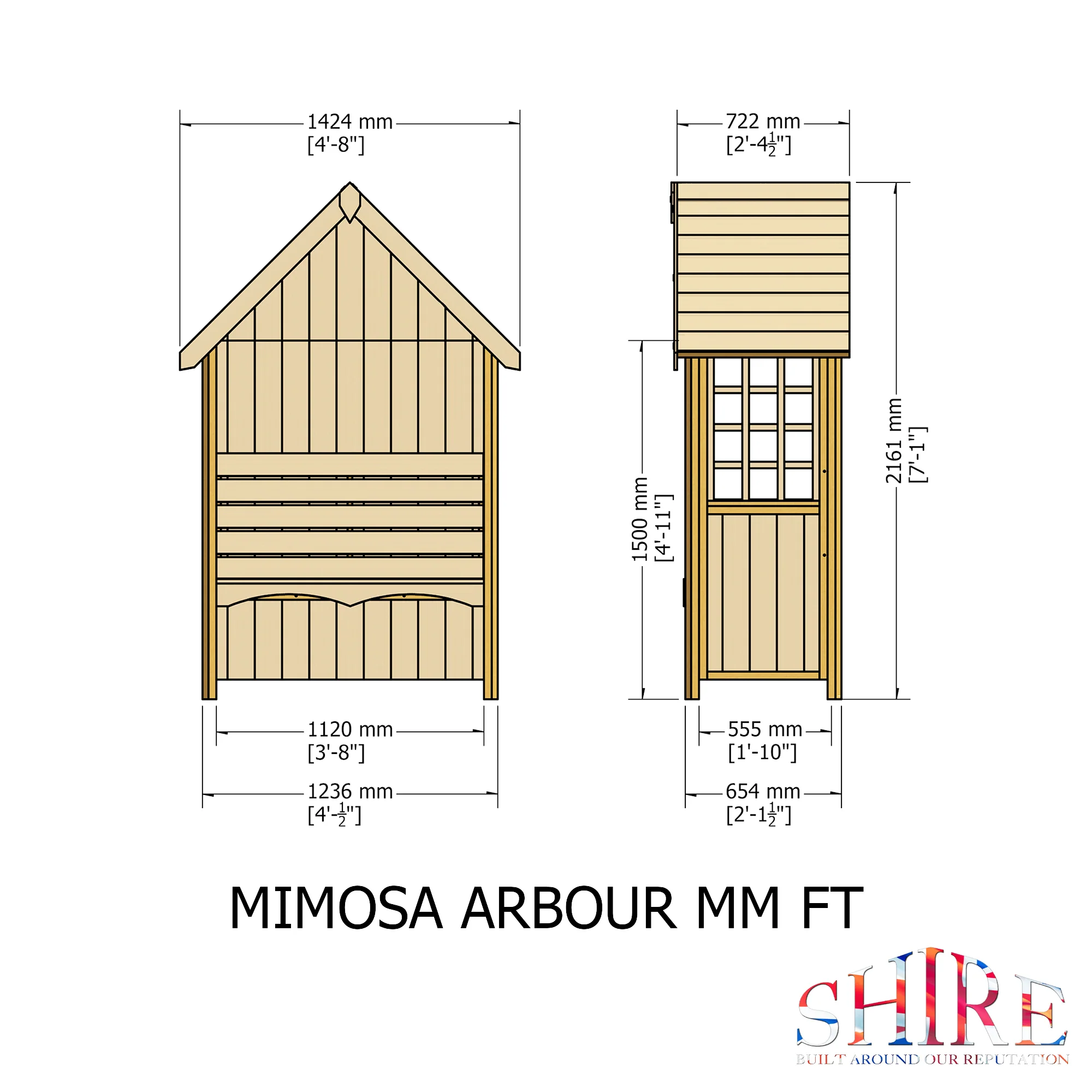 Shire Mimosa Arbour - Image 4