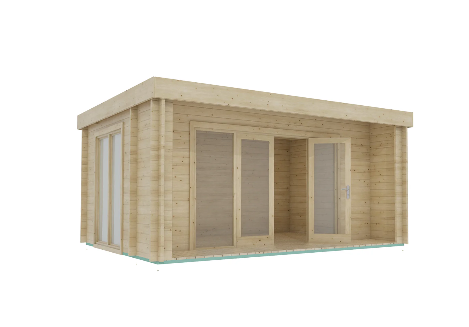 Shire Nuuk 16x13 44mm Log Cabin - Image 4