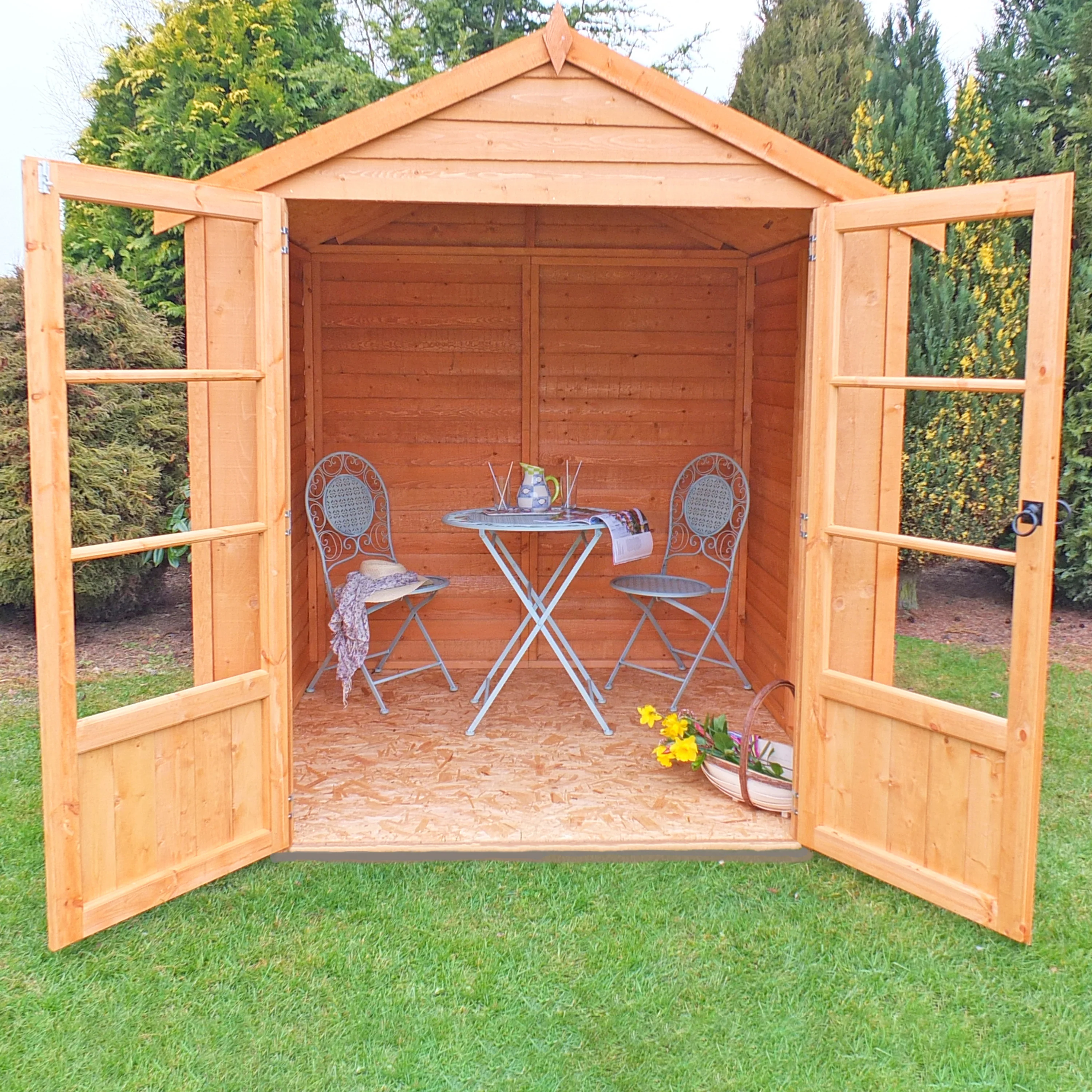 Shire Oatland Overlap Summerhouse 6x6 - Image 2
