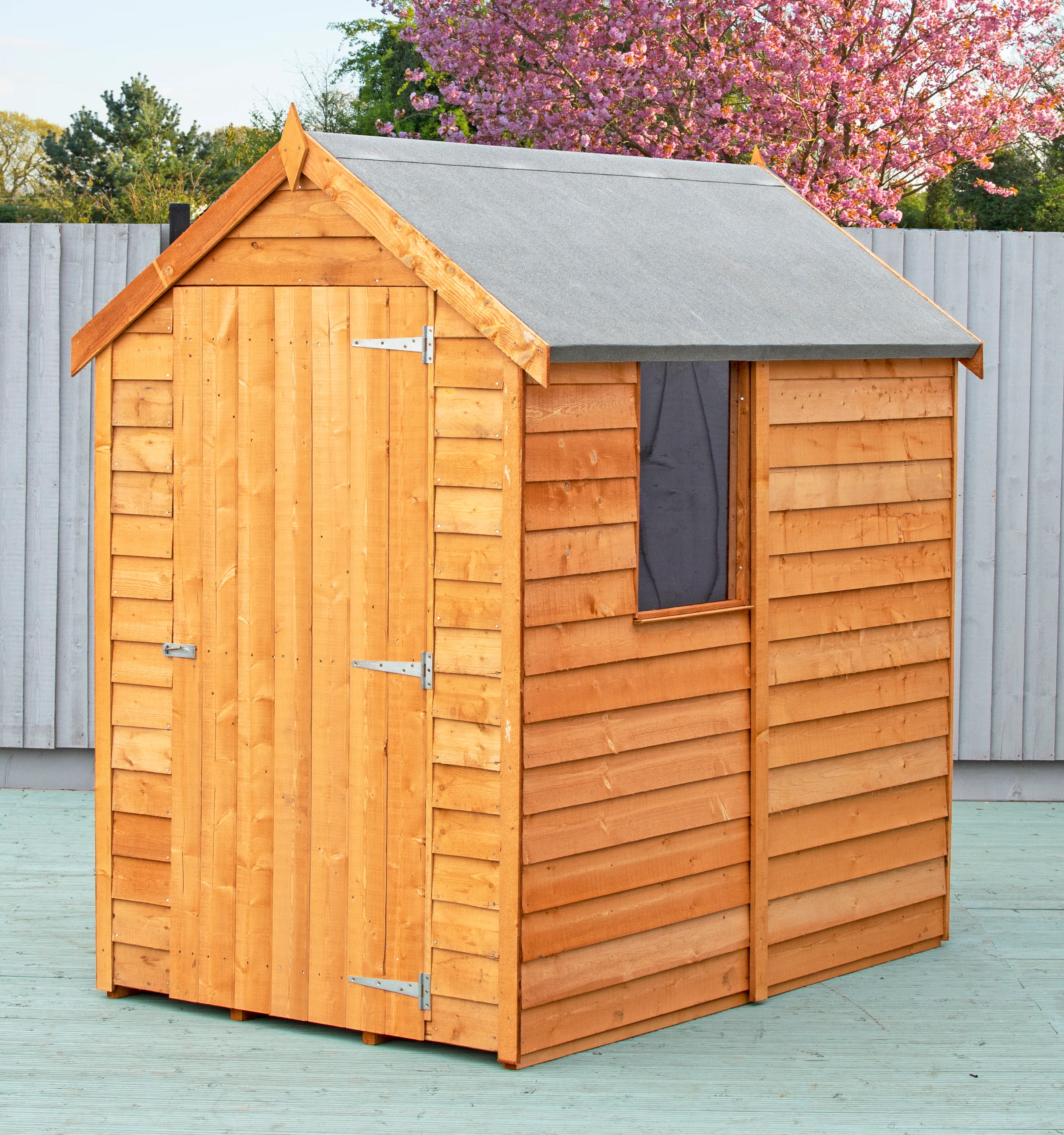 Garden Value Overlap 6 x 4 Shed with Window - Image 3