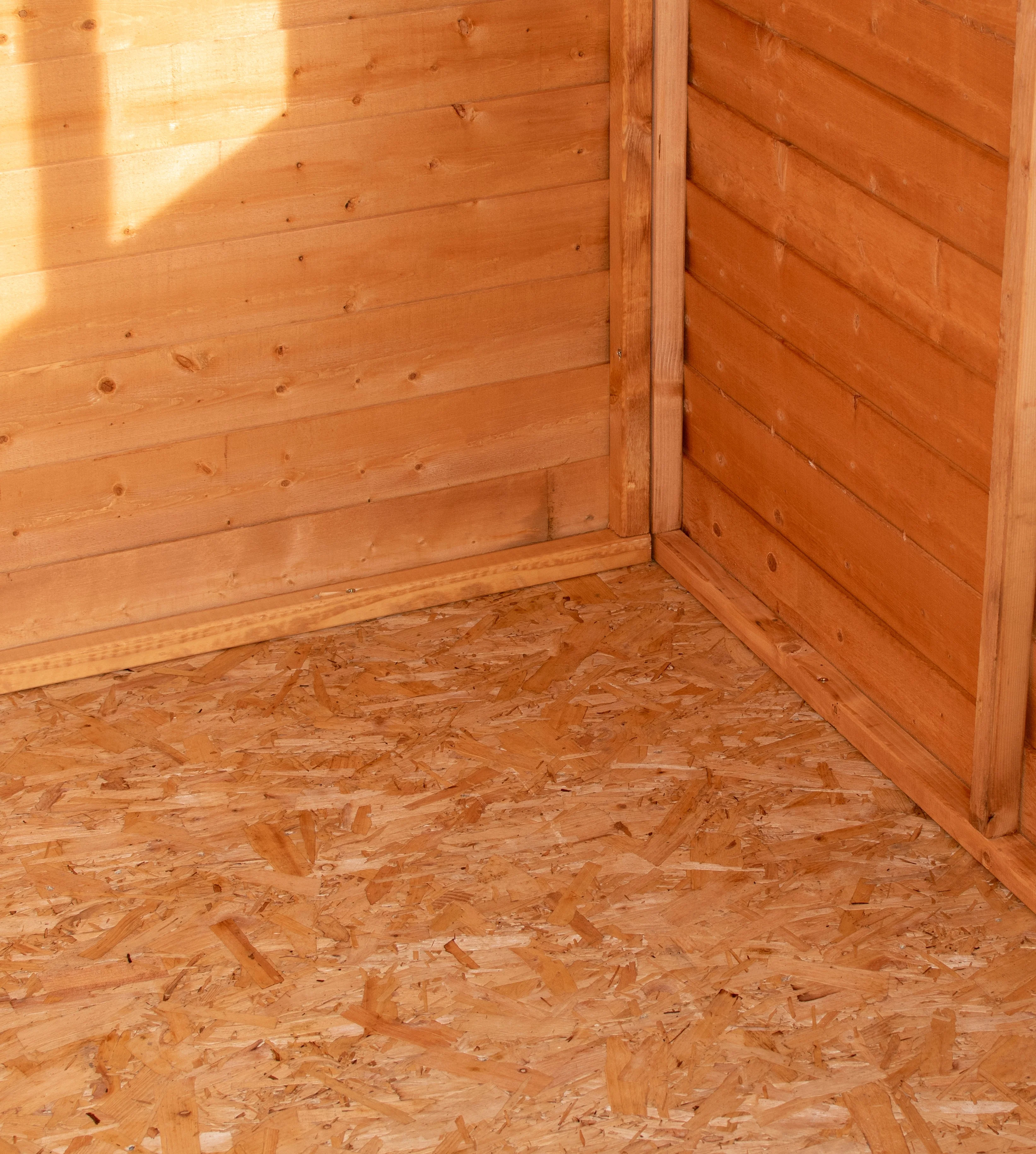 Garden Value Overlap 8 x 6 Double Door Shed - Image 5