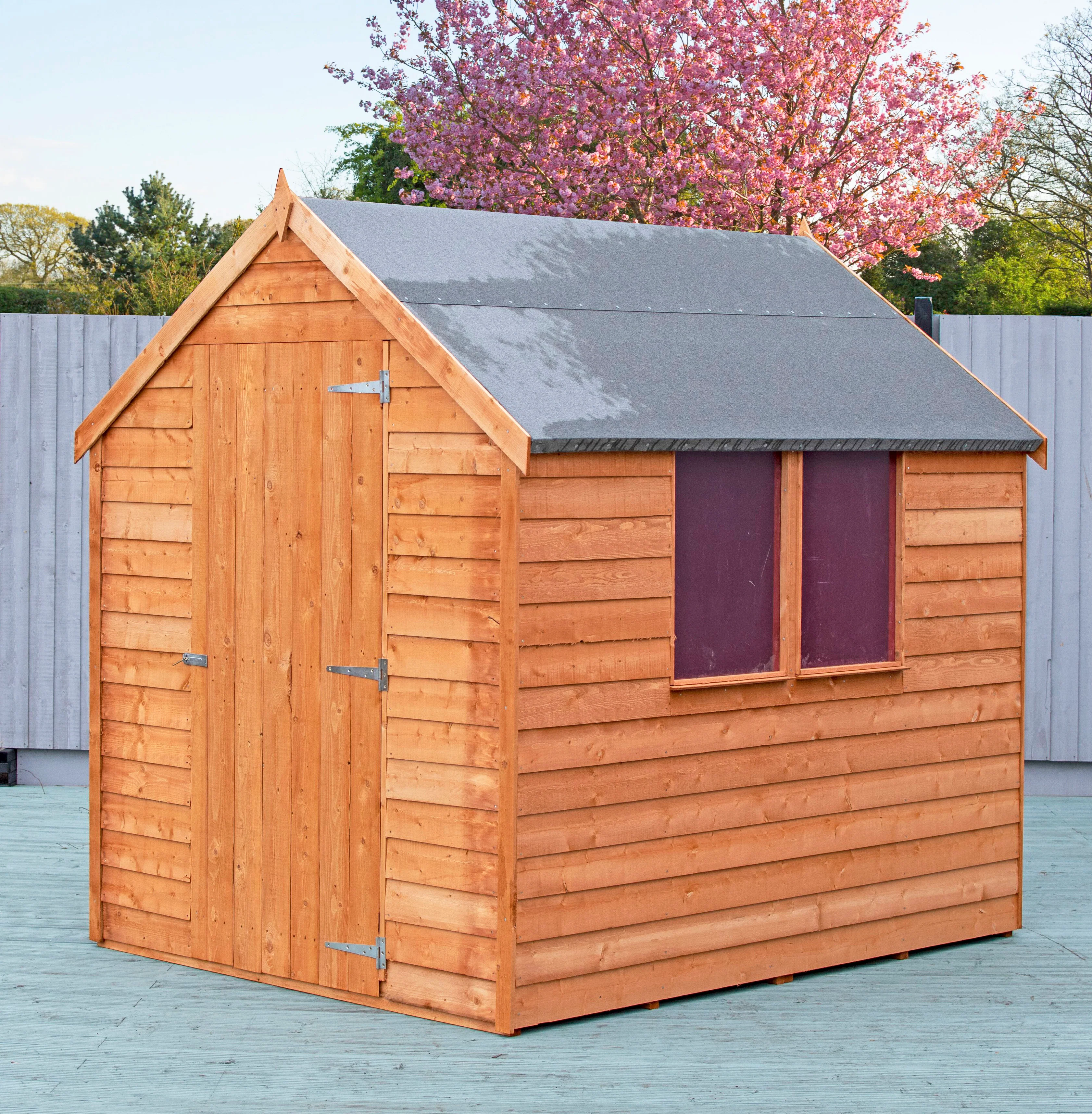Garden Value Overlap 8 x 6 Shed with Window - Image 2
