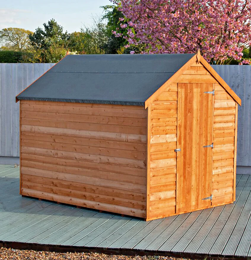 Garden Value Overlap 8 x 6 Shed with Window - Image 3