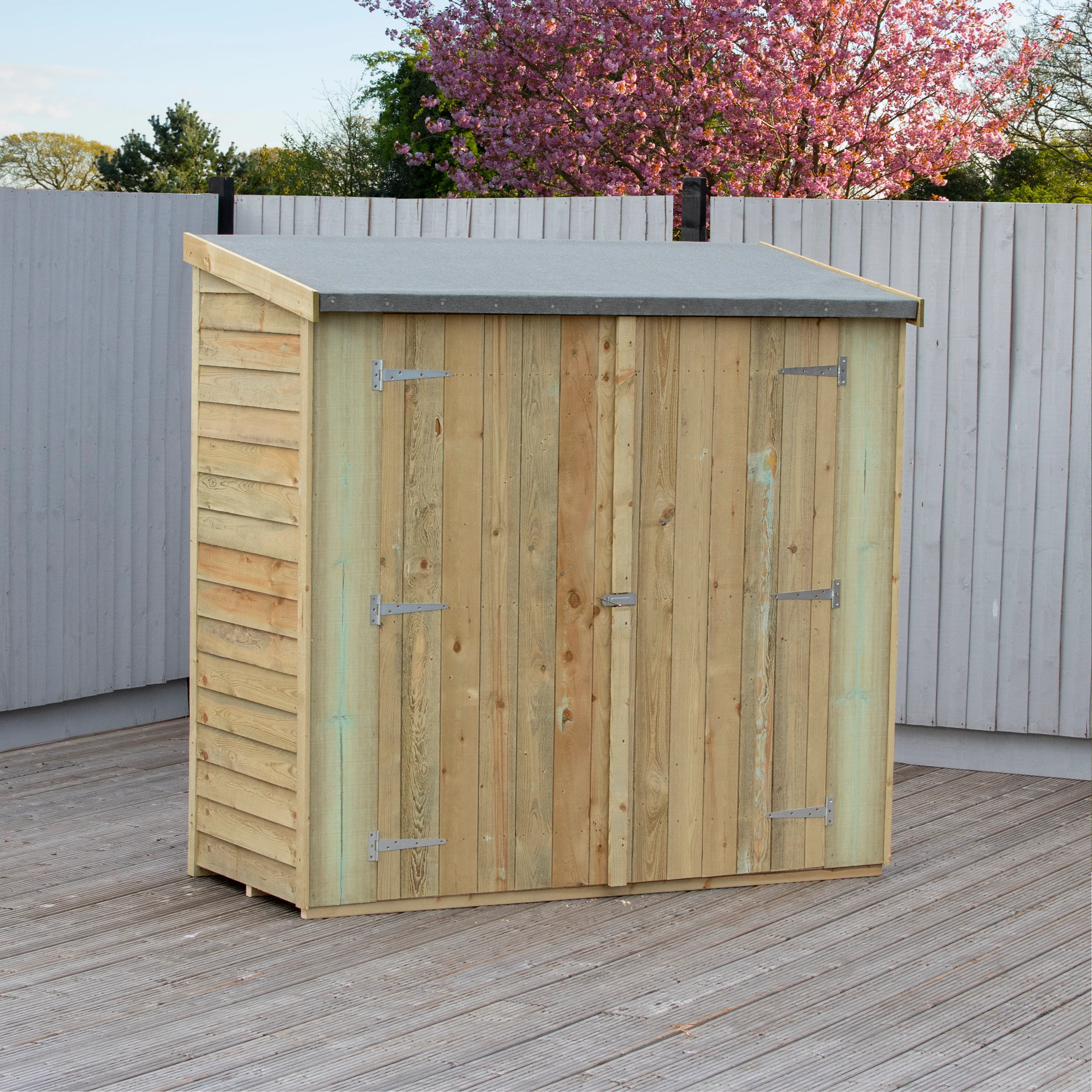 Garden Value Overlap 6 x 3 Pressure Treated Shed - Image 7