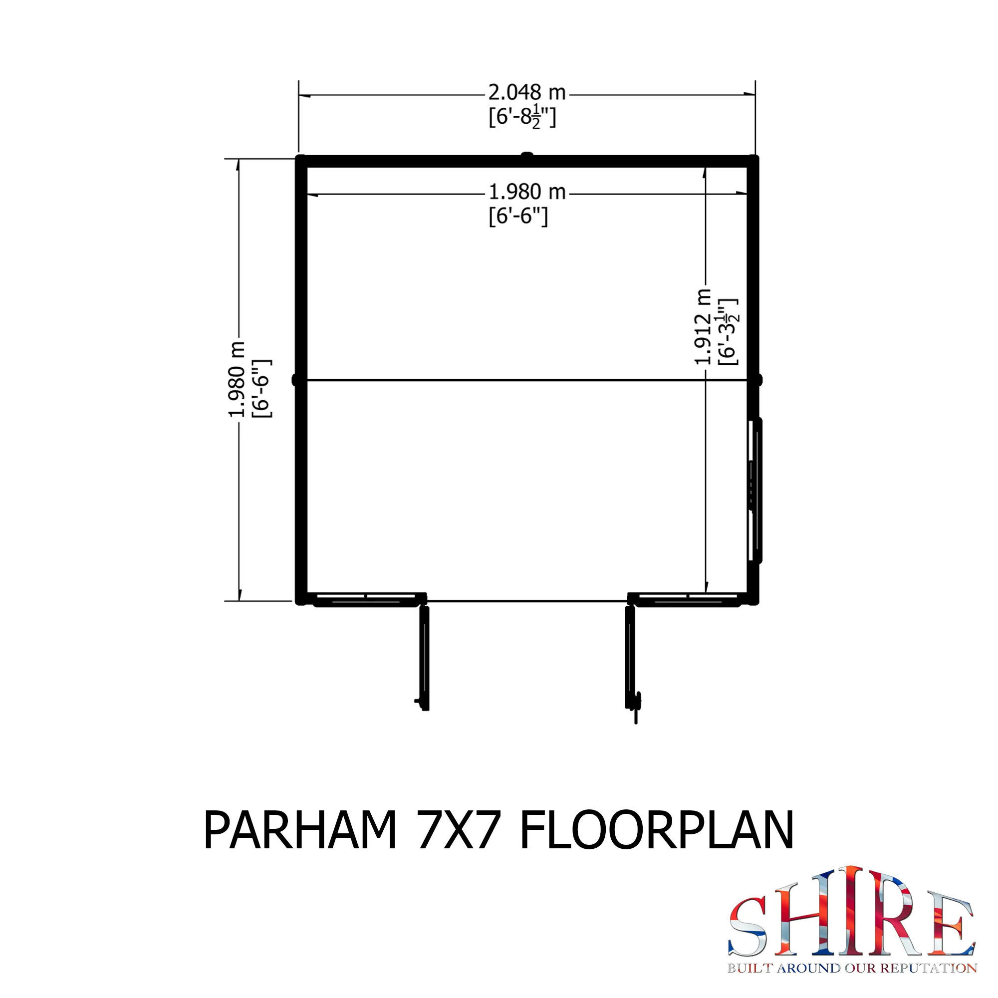 Shire Parham 7x7 Summer House - Image 4