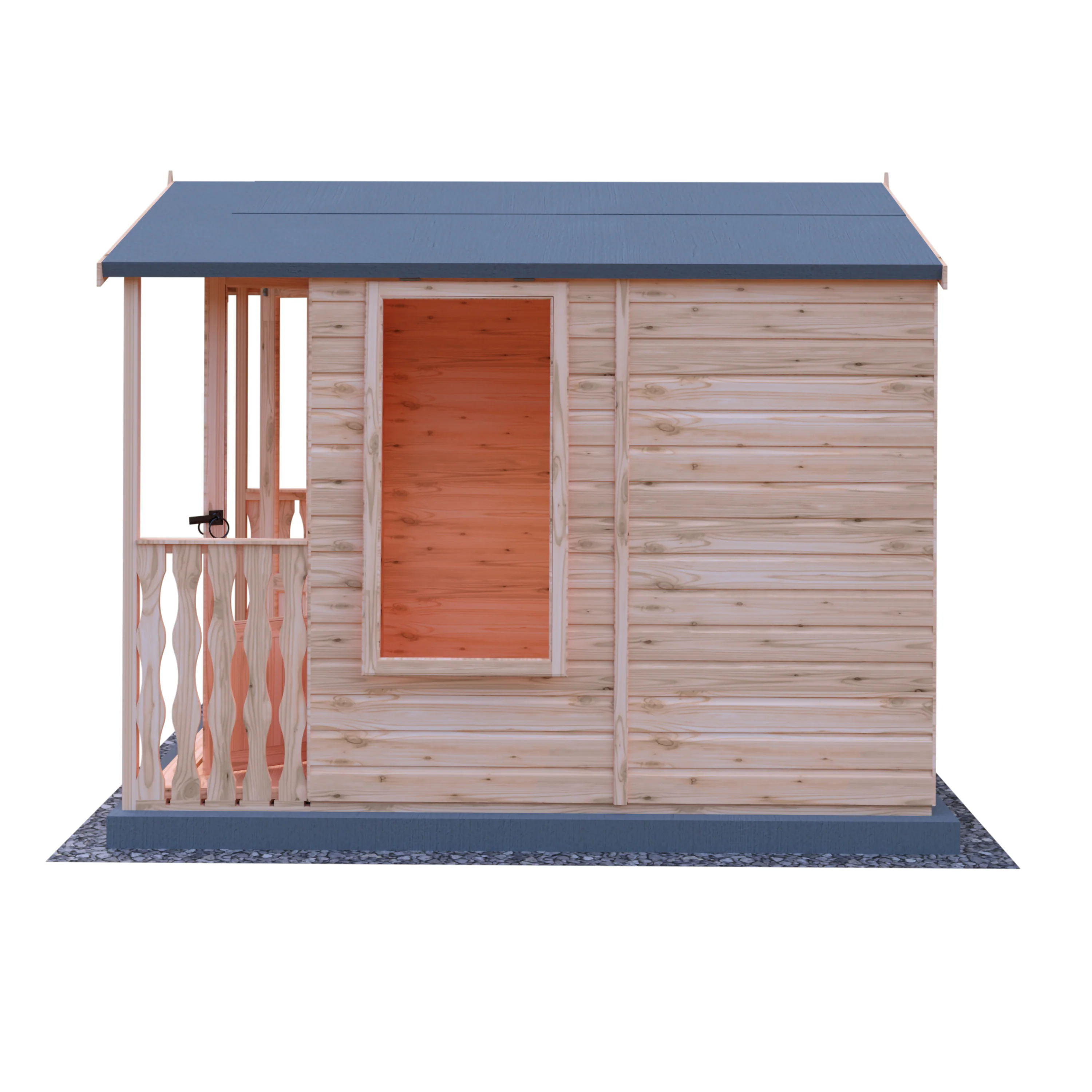 Shire Parham 7x7 Summerhouse with Verandah - Image 5