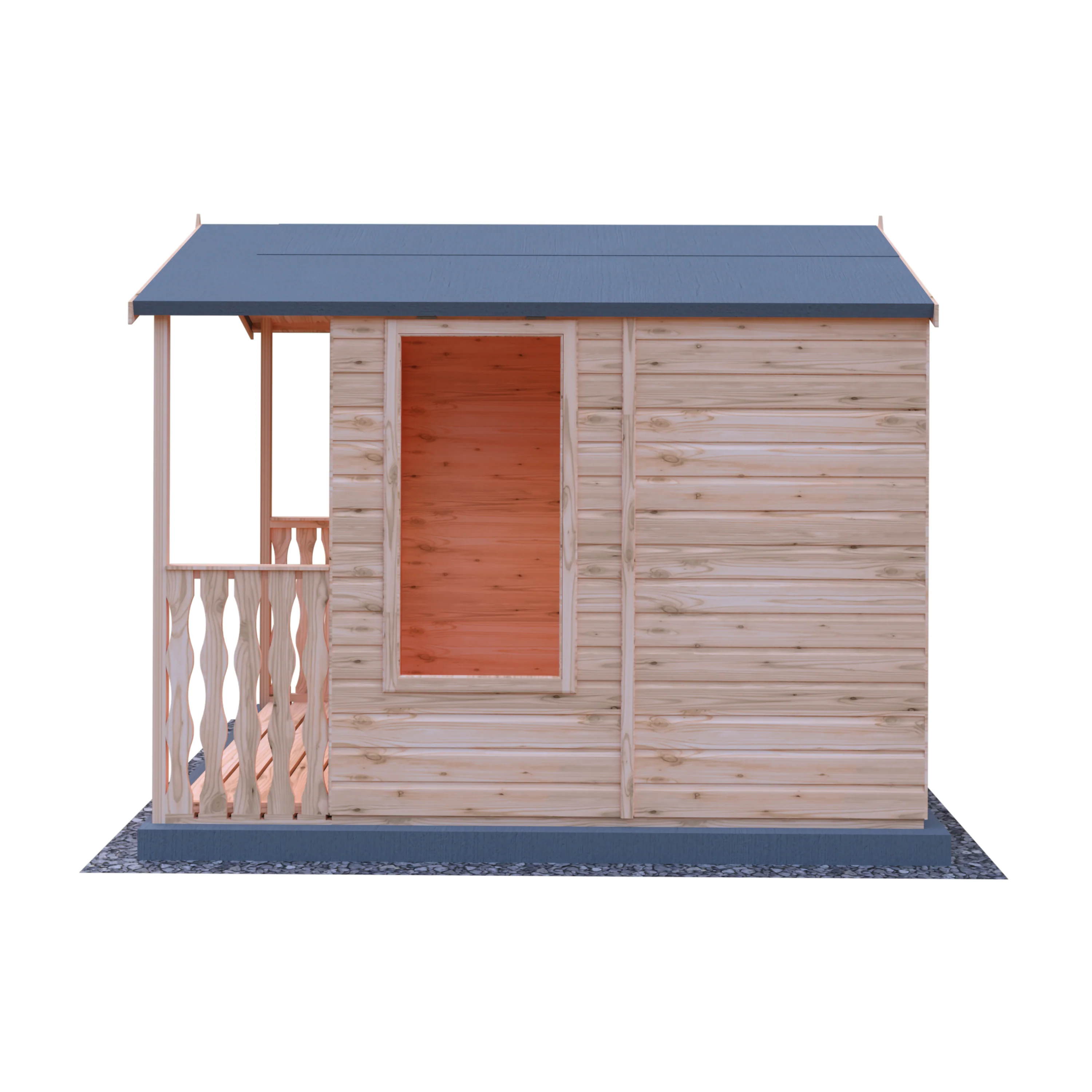 Shire Parham 7x7 Summerhouse with Verandah - Image 7