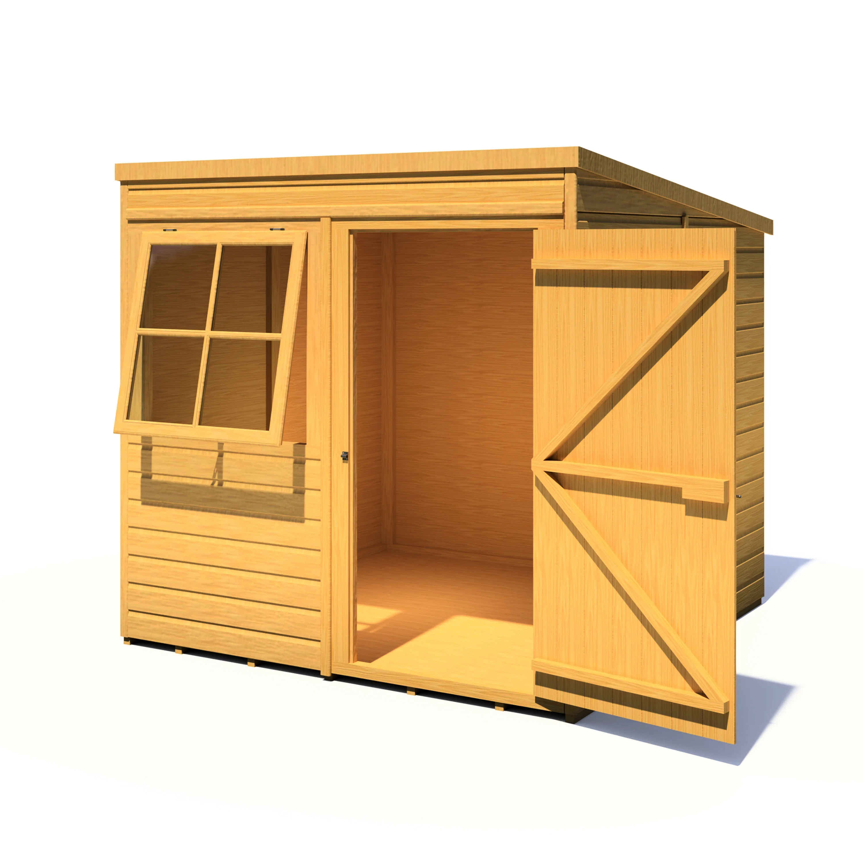 Shire Pent Shed 7x7 - Image 5