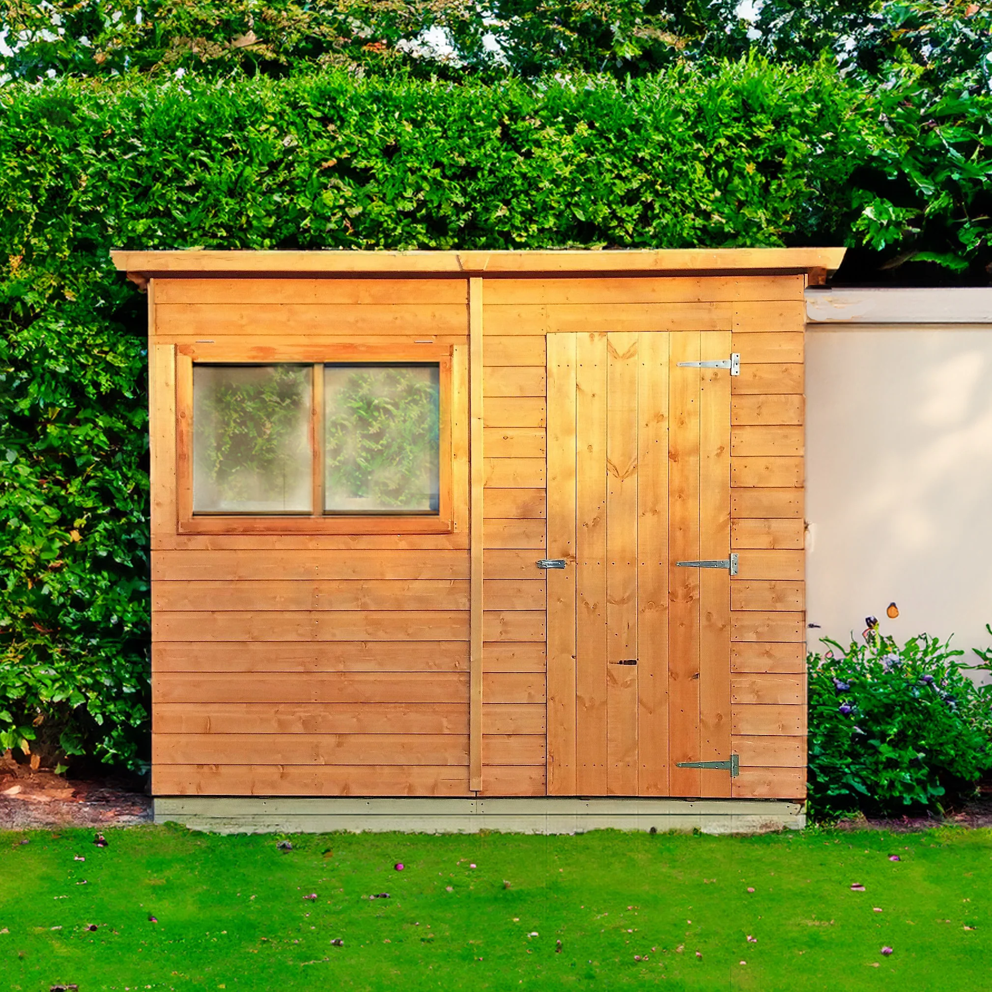 Shire Pent Shed 8x6 - Image 5