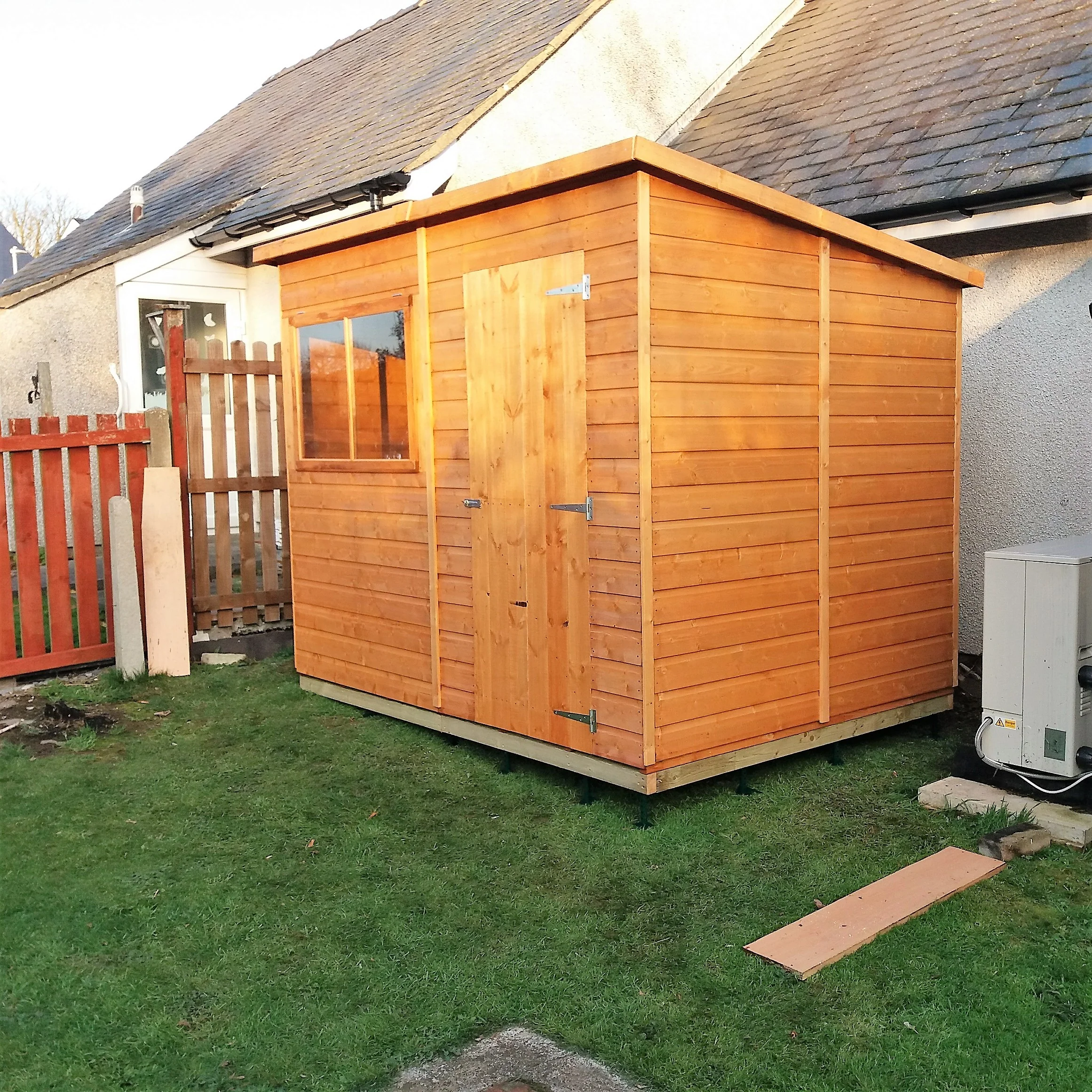 Shire Pent Shed 8x6 - Image 6