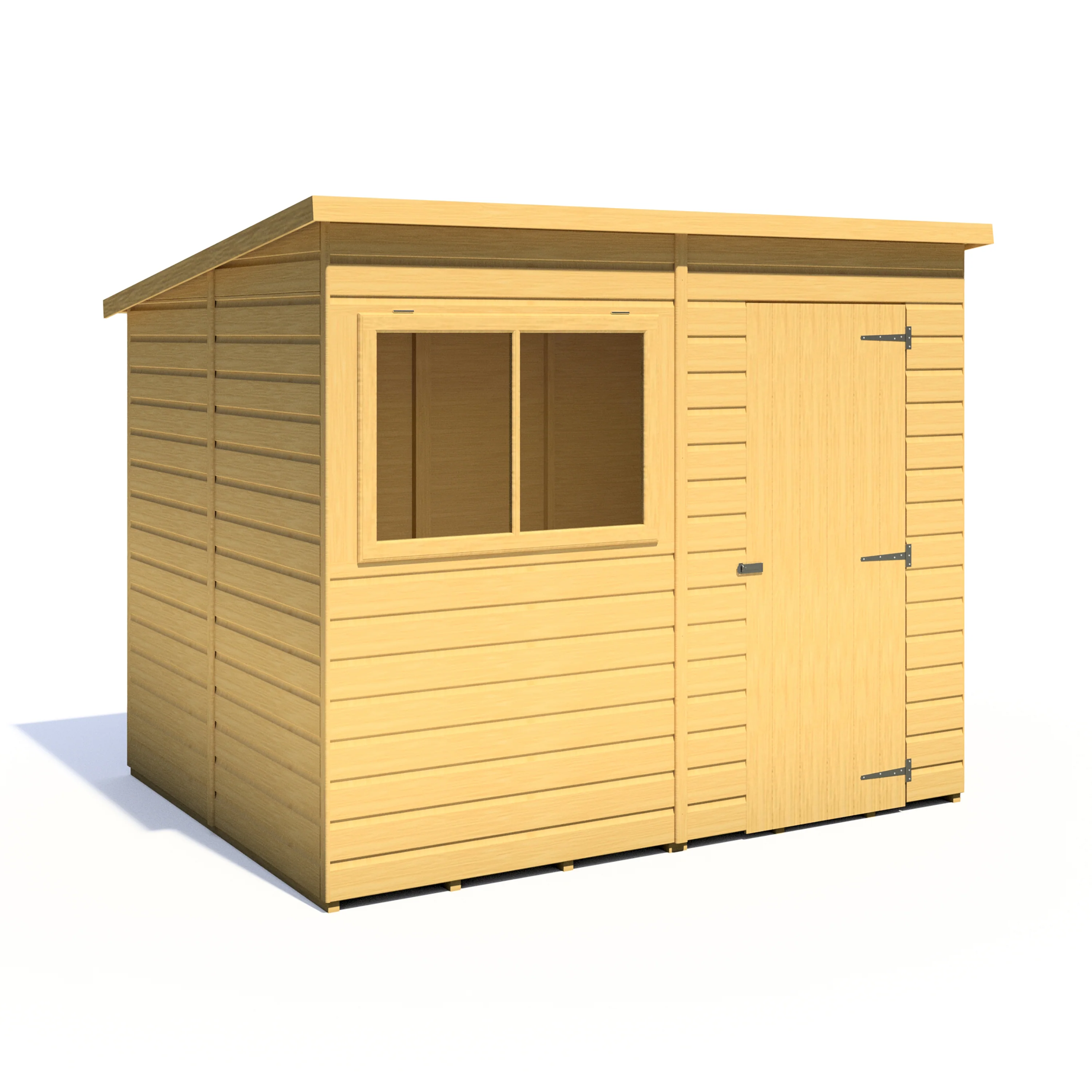 Shire Pent Shed 8x6 - Image 7