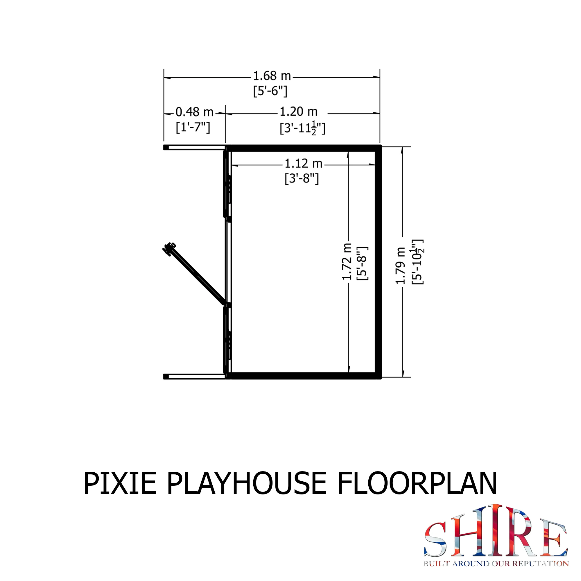 Shire Pixie Playhouse - Image 3