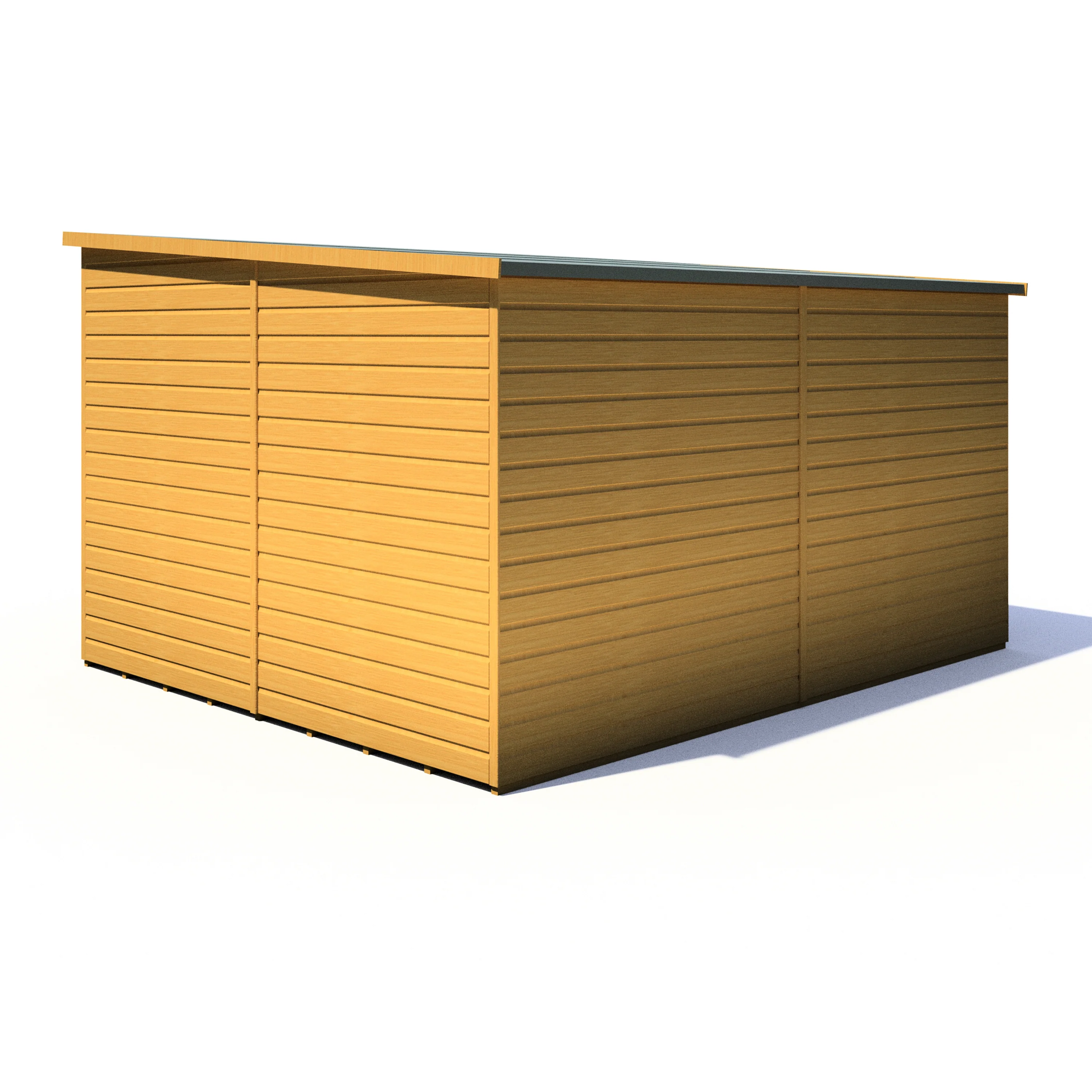 Shire Ranger 12 x 10 Pent Shiplap Shed - Image 7