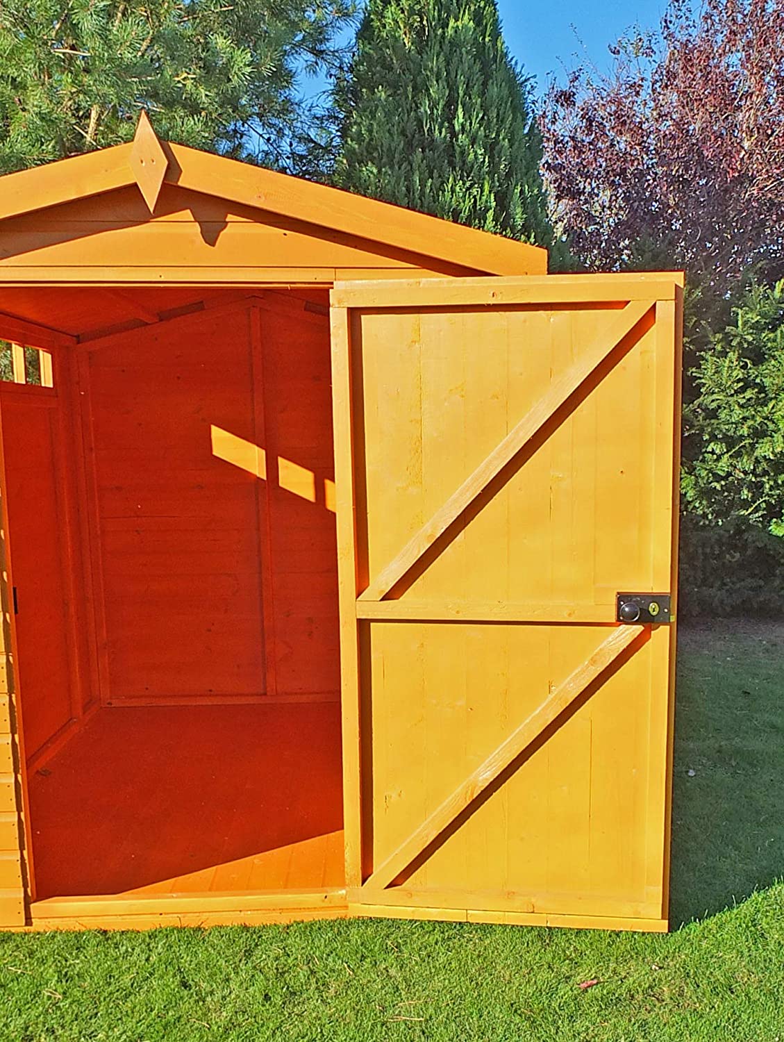 Shire Security Apex 10x10 Single Door Shed - Image 2