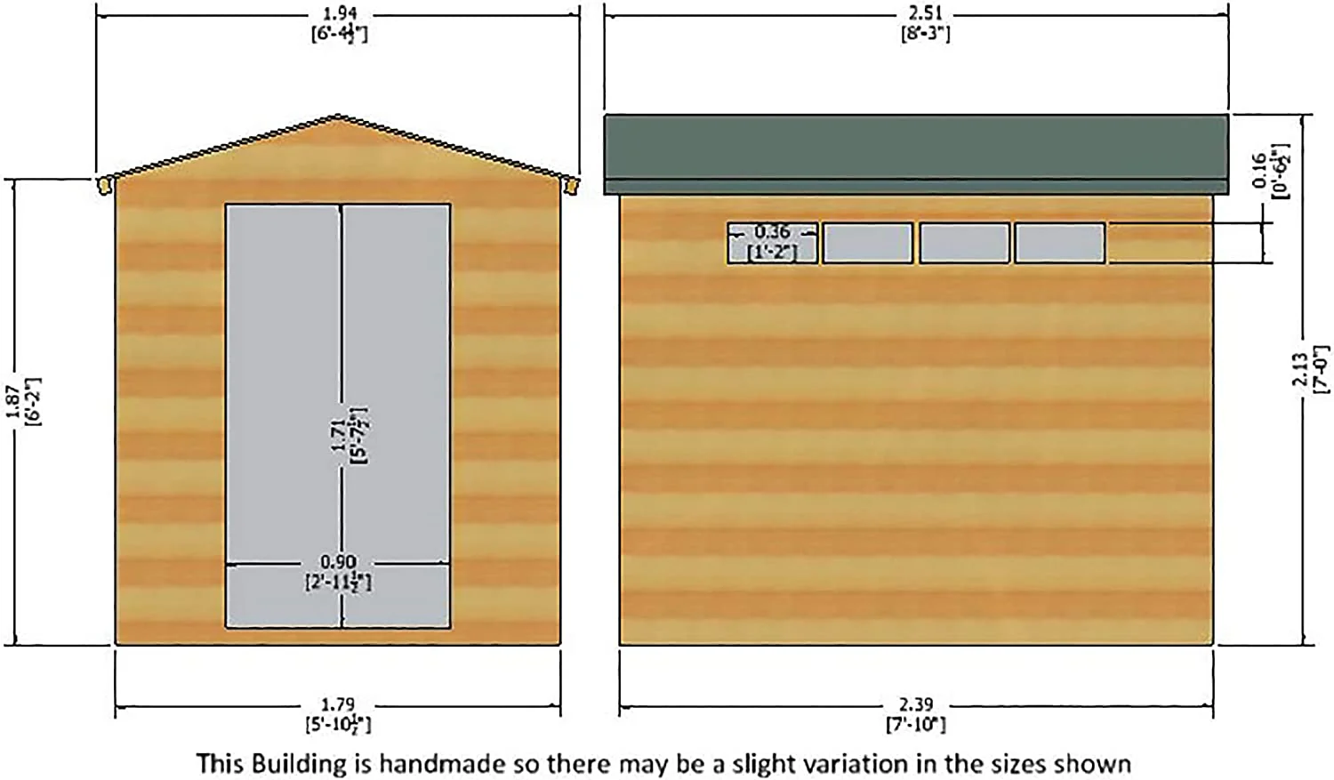 Shire Security Apex 8x6 Single Door Shed - Image 12
