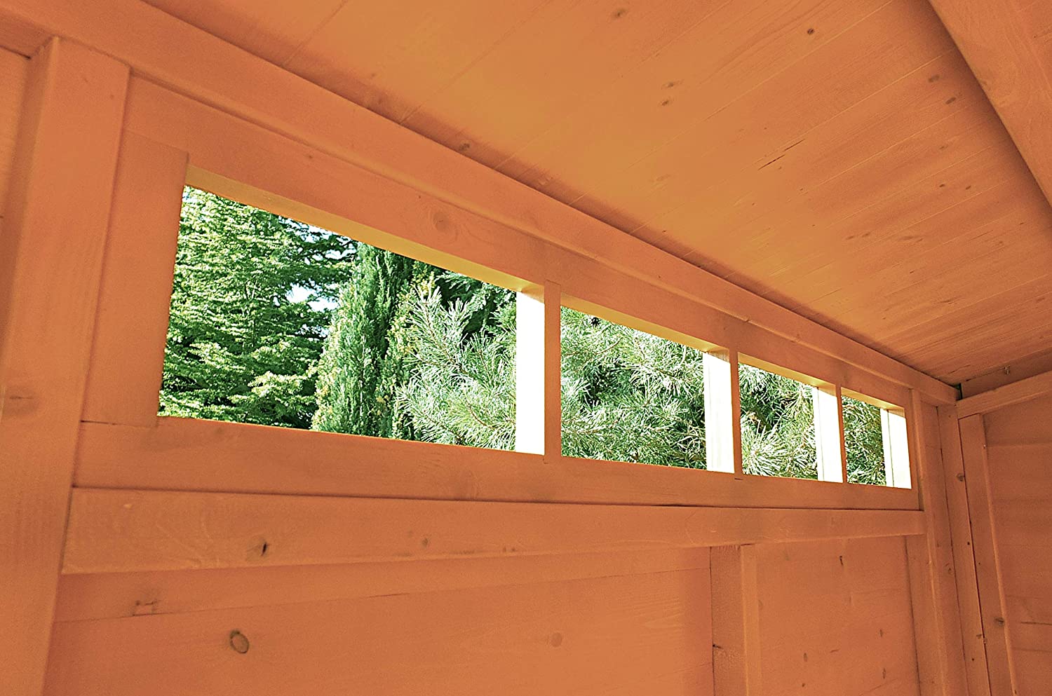 Shire Security Apex 8x6 Single Door Shed - Image 4