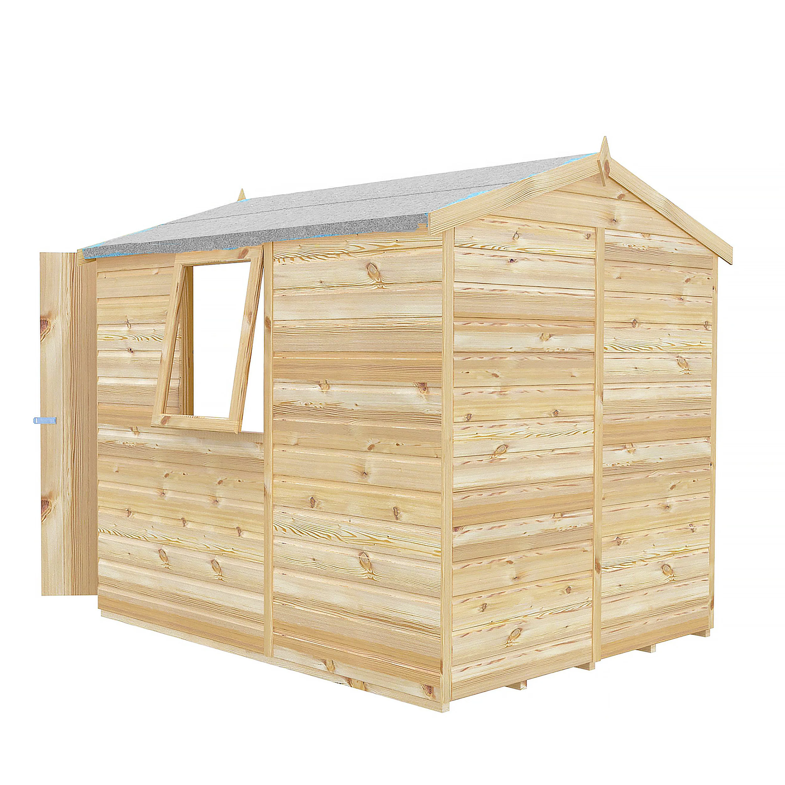 Shire Shiplap Apex Shed 7x5 - Image 7