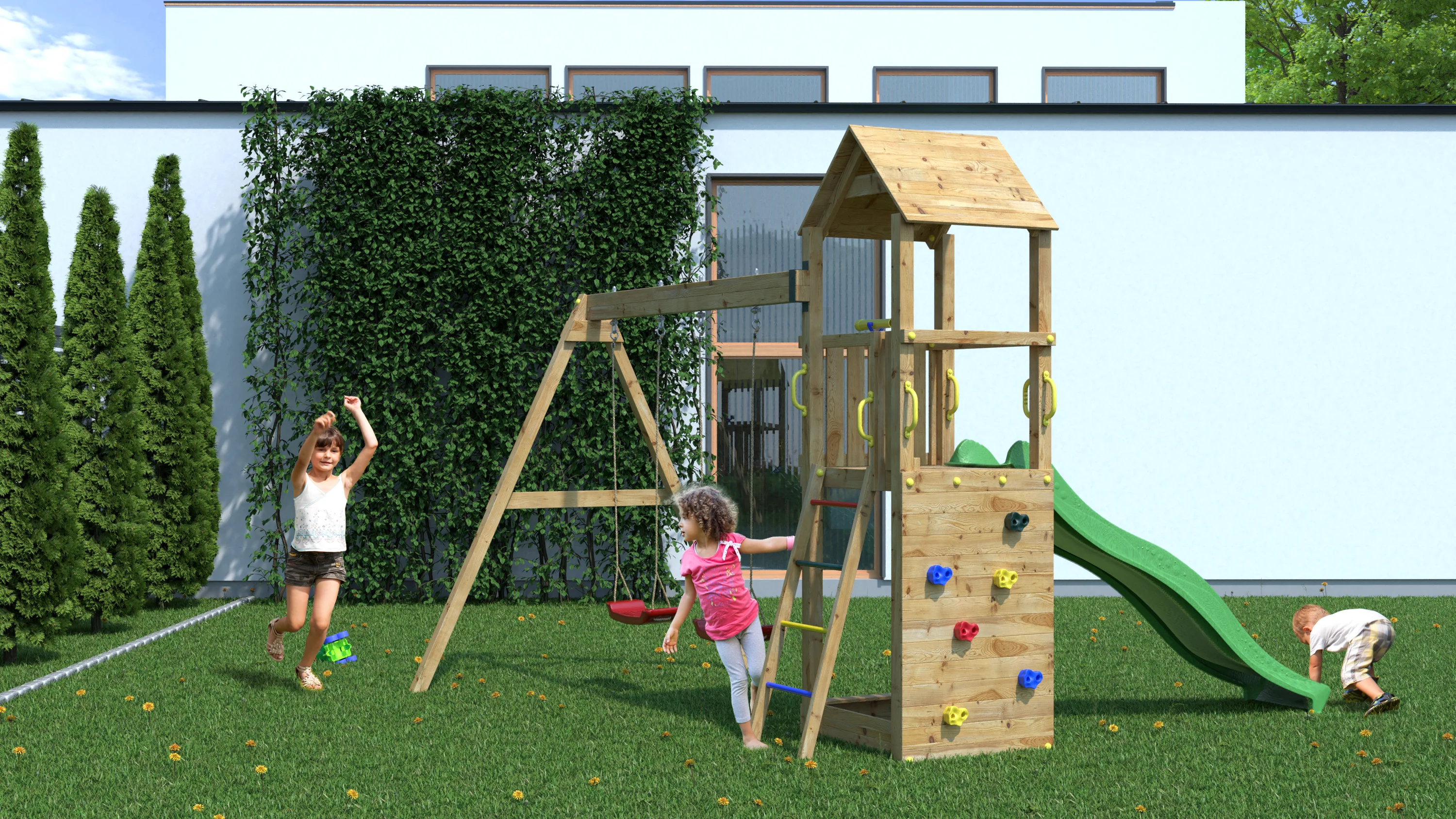 Shire Sky High Hideout Climbing Frame - Image 3