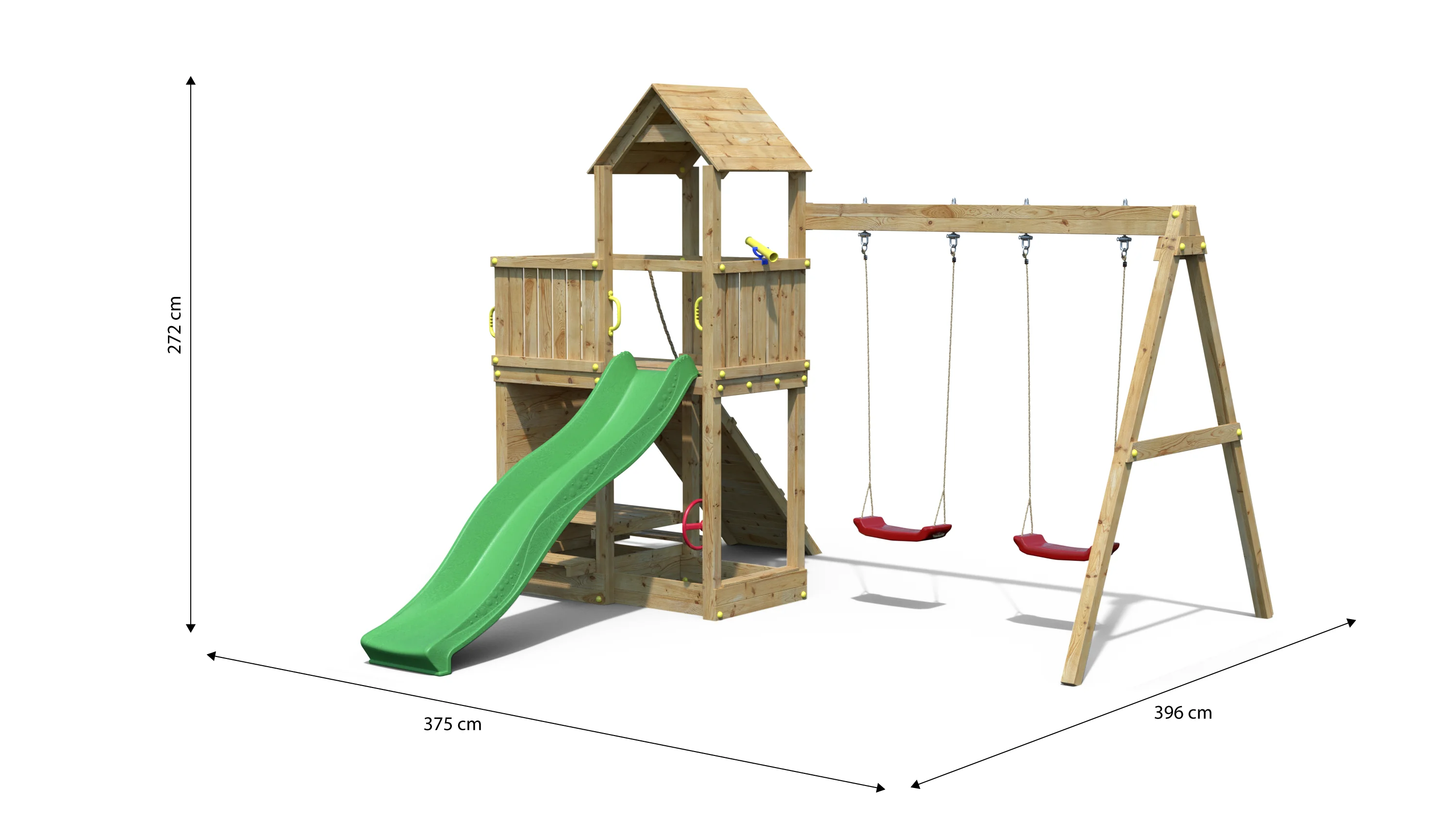 Shire Summit Seeker Scramble Climbing Frame - Image 6