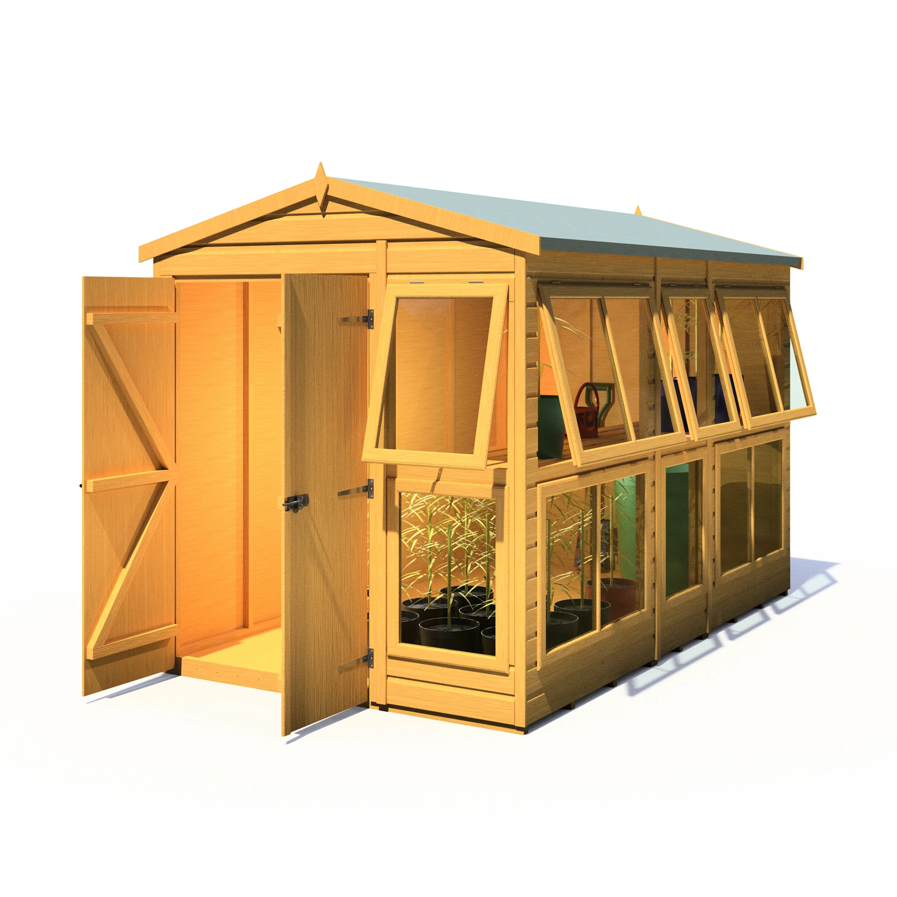 Shire Sun Hut 6x10 Potting Shed - Image 2