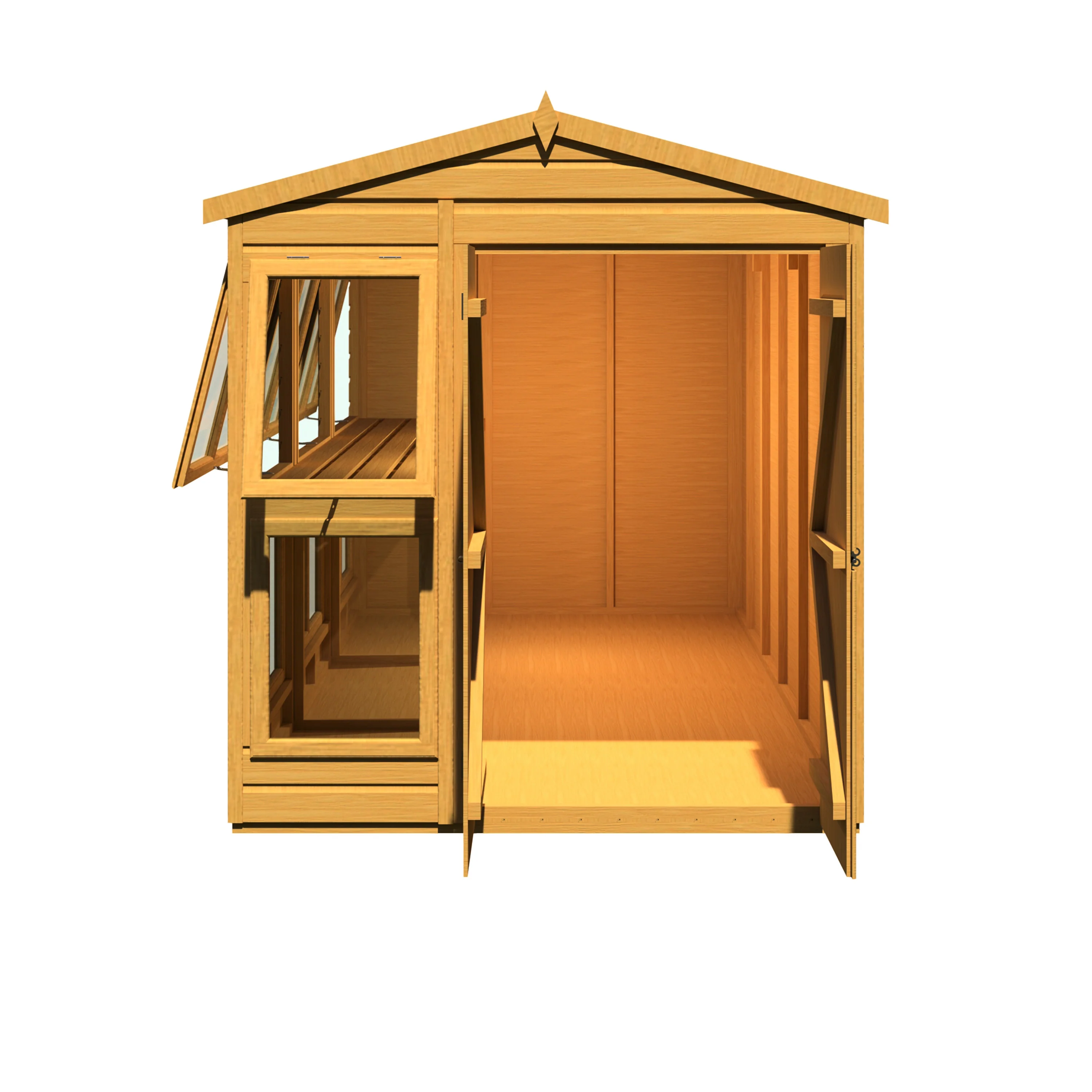 Shire Sun Hut 6x12 Potting Shed - Image 11
