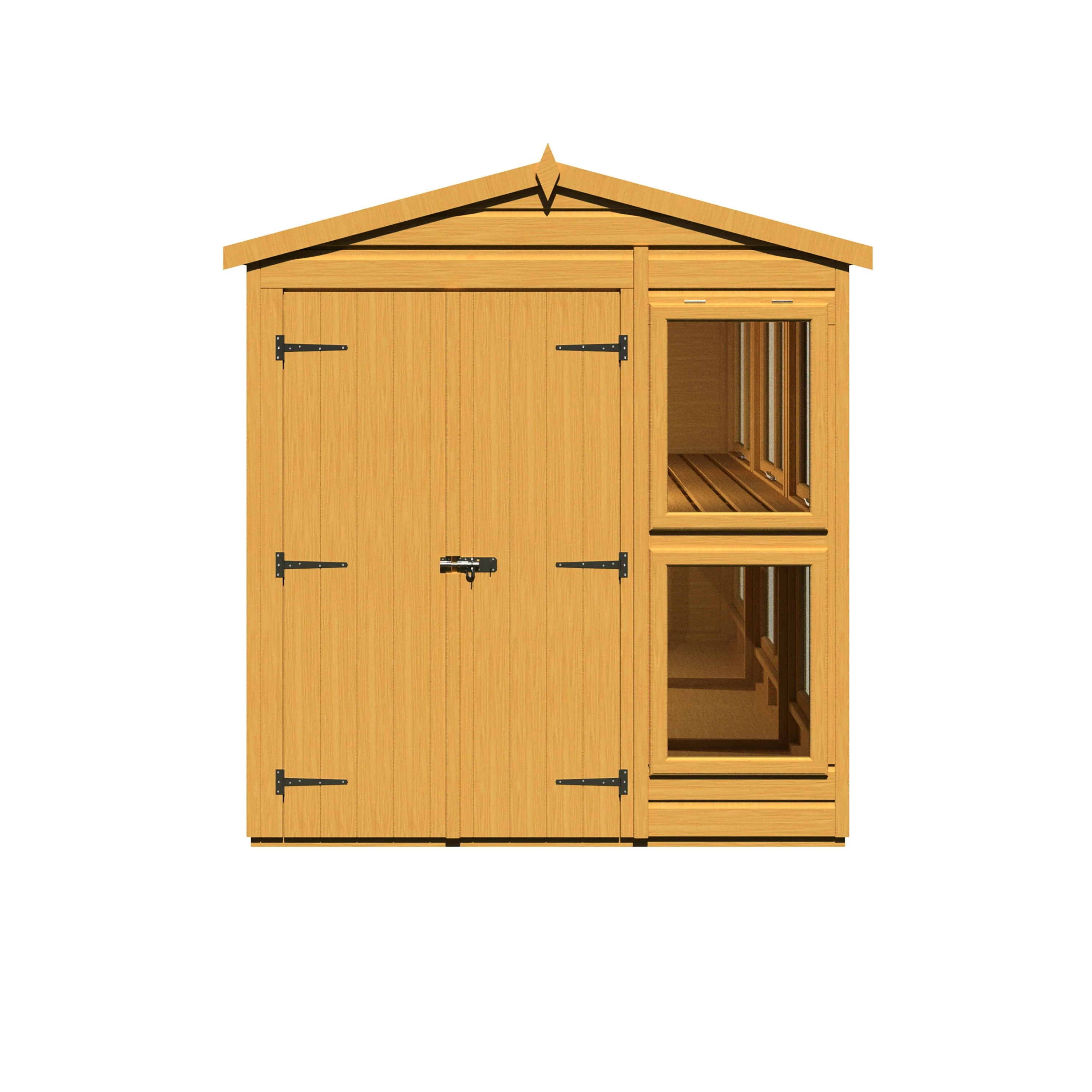 Shire Sun Hut 6x12 Potting Shed - Image 12