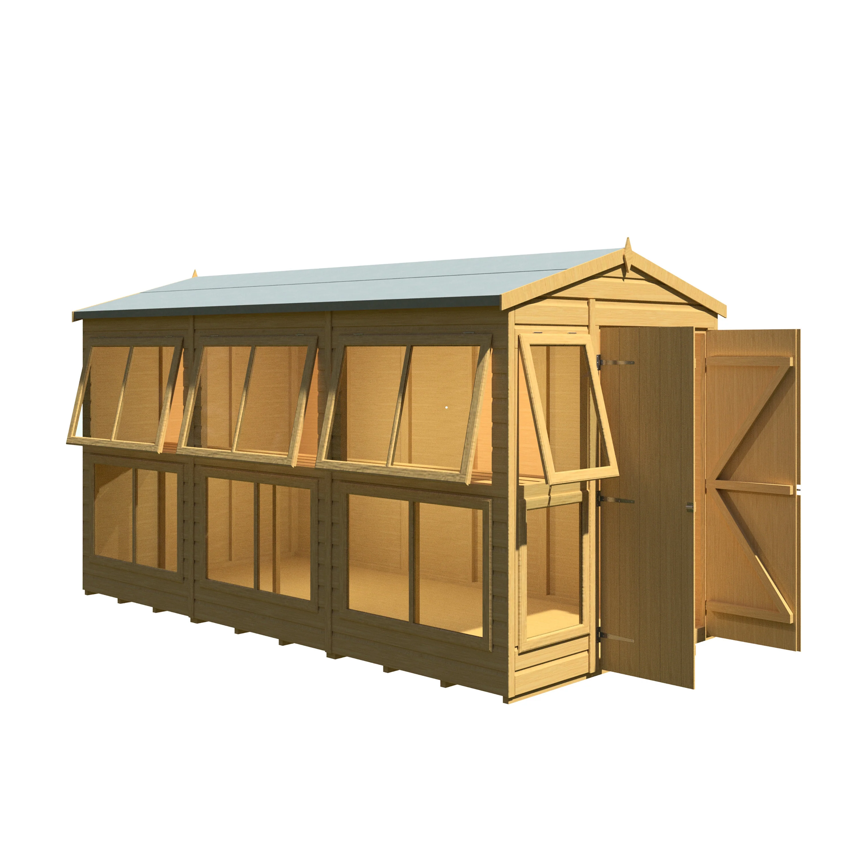 Shire Sun Hut 6x12 Potting Shed - Image 5