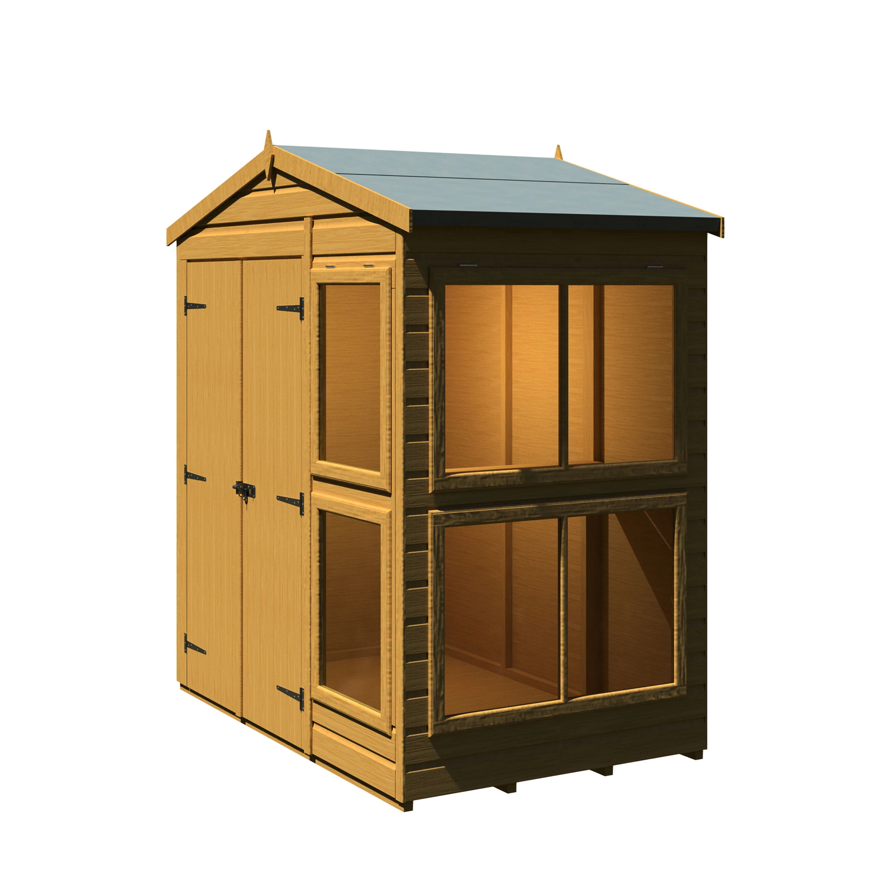 Shire Sun Hut 6x4 Potting Shed - Image 16