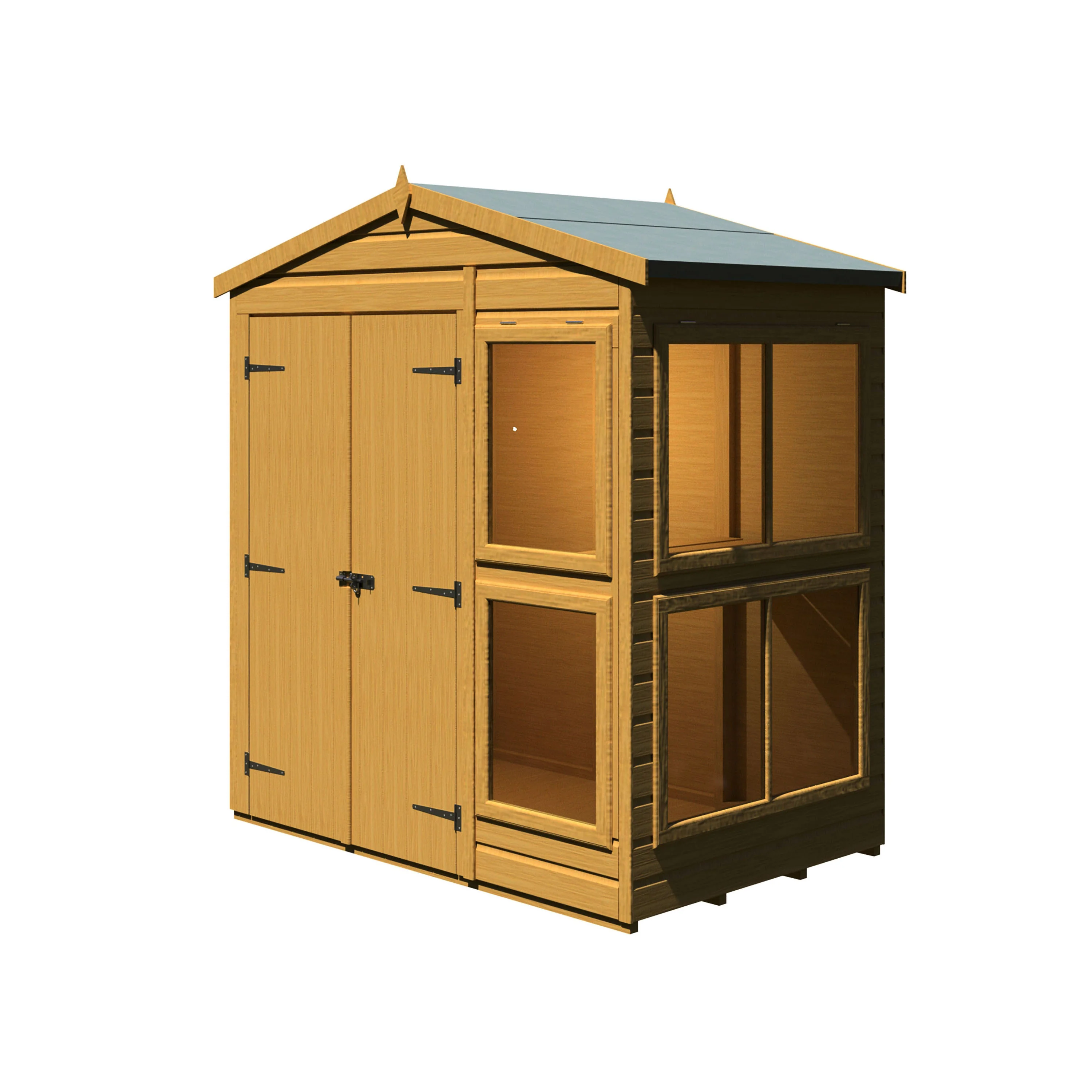 Shire Sun Hut 6x4 Potting Shed - Image 4