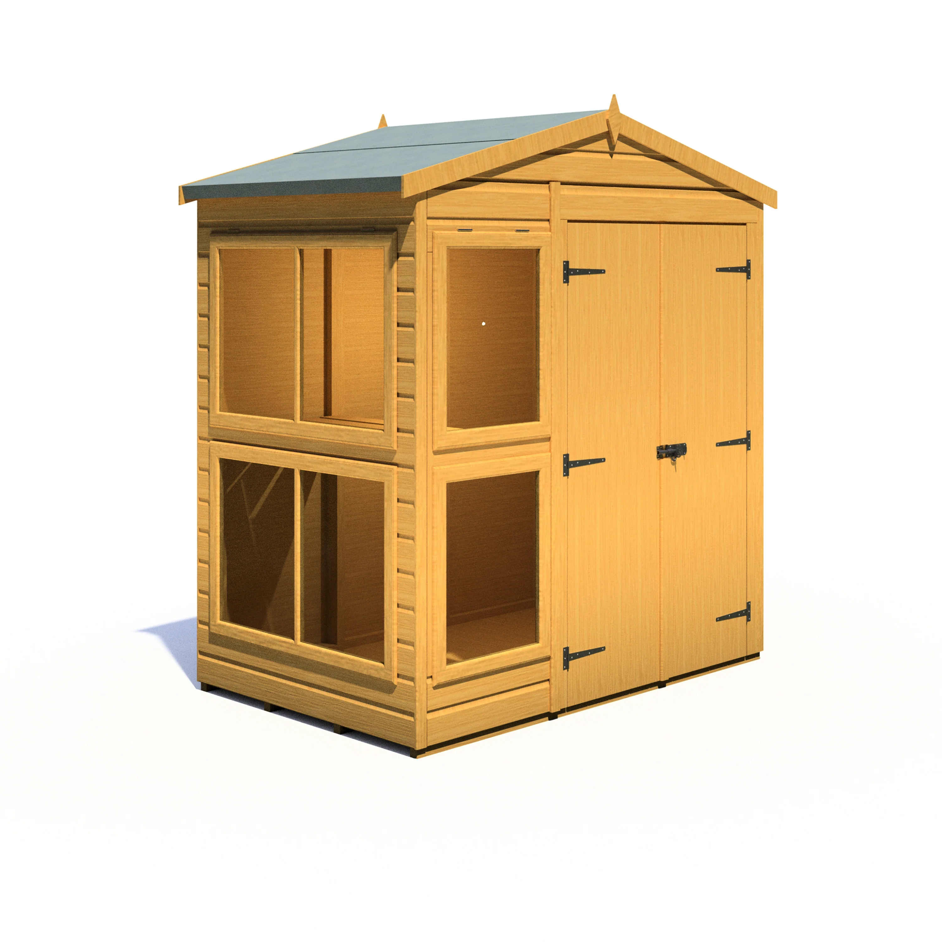 Shire Sun Hut 6x4 Potting Shed - Image 9