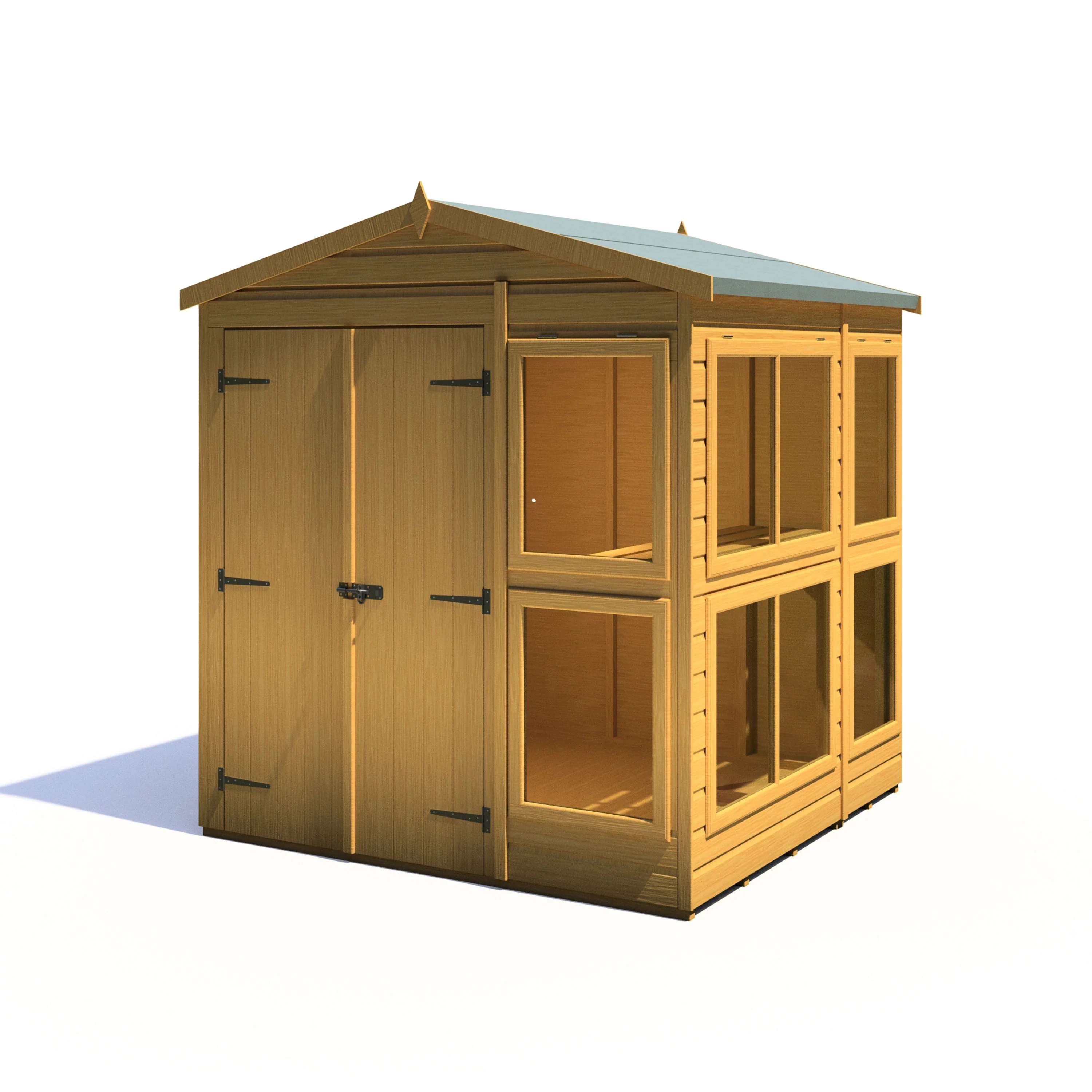 Shire Sun Hut 6x6 Potting Shed - Image 18