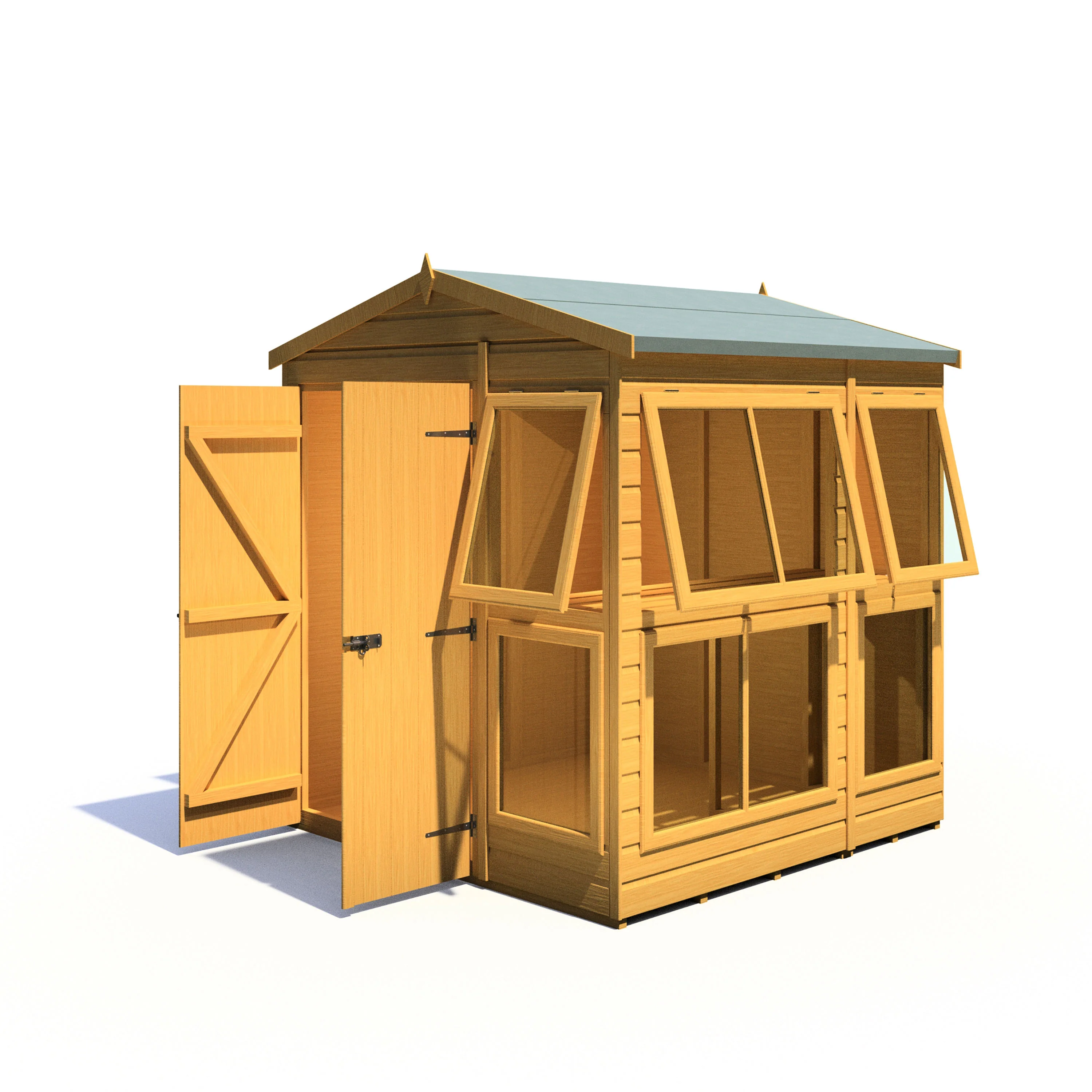 Shire Sun Hut 6x6 Potting Shed - Image 2