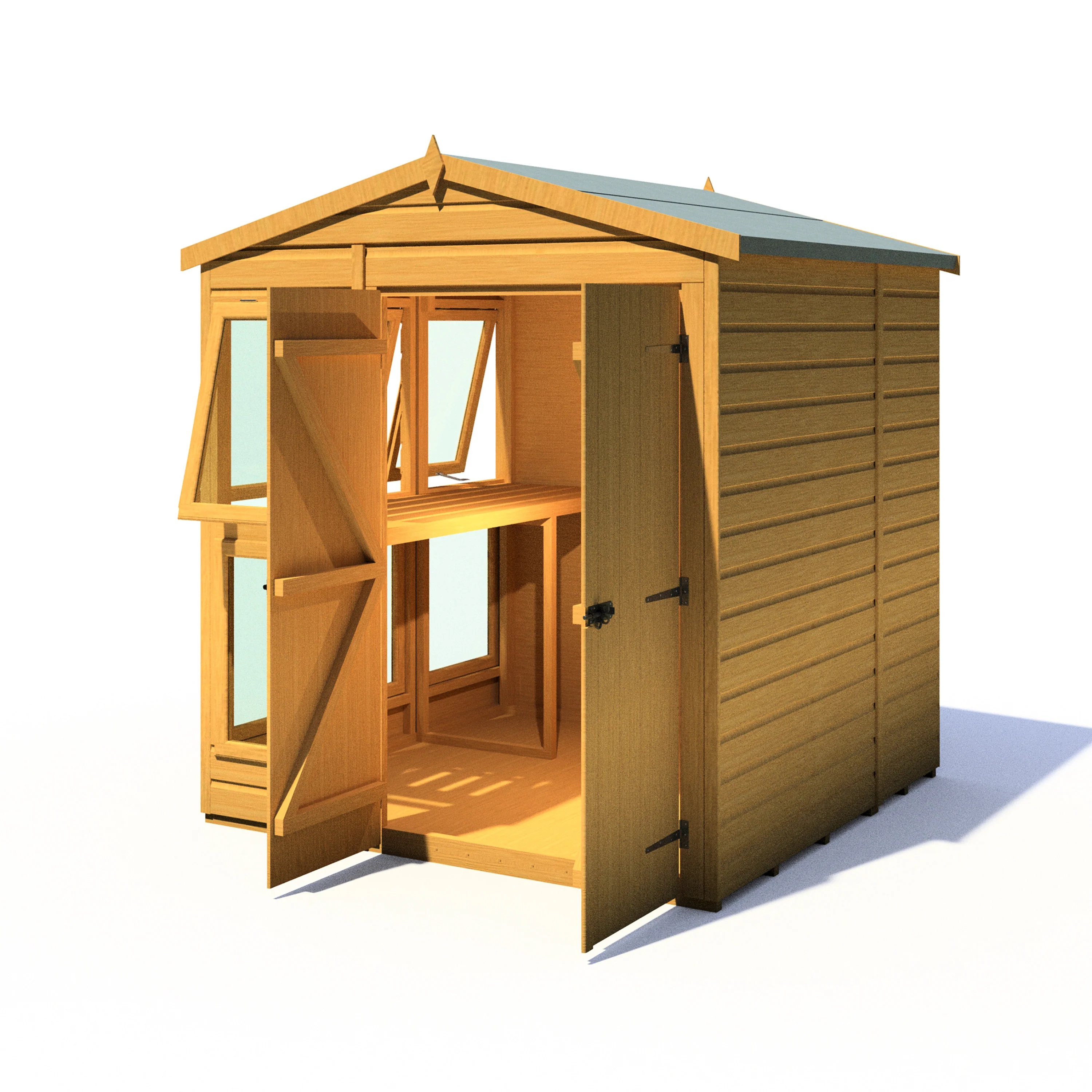 Shire Sun Hut 6x6 Potting Shed - Image 6