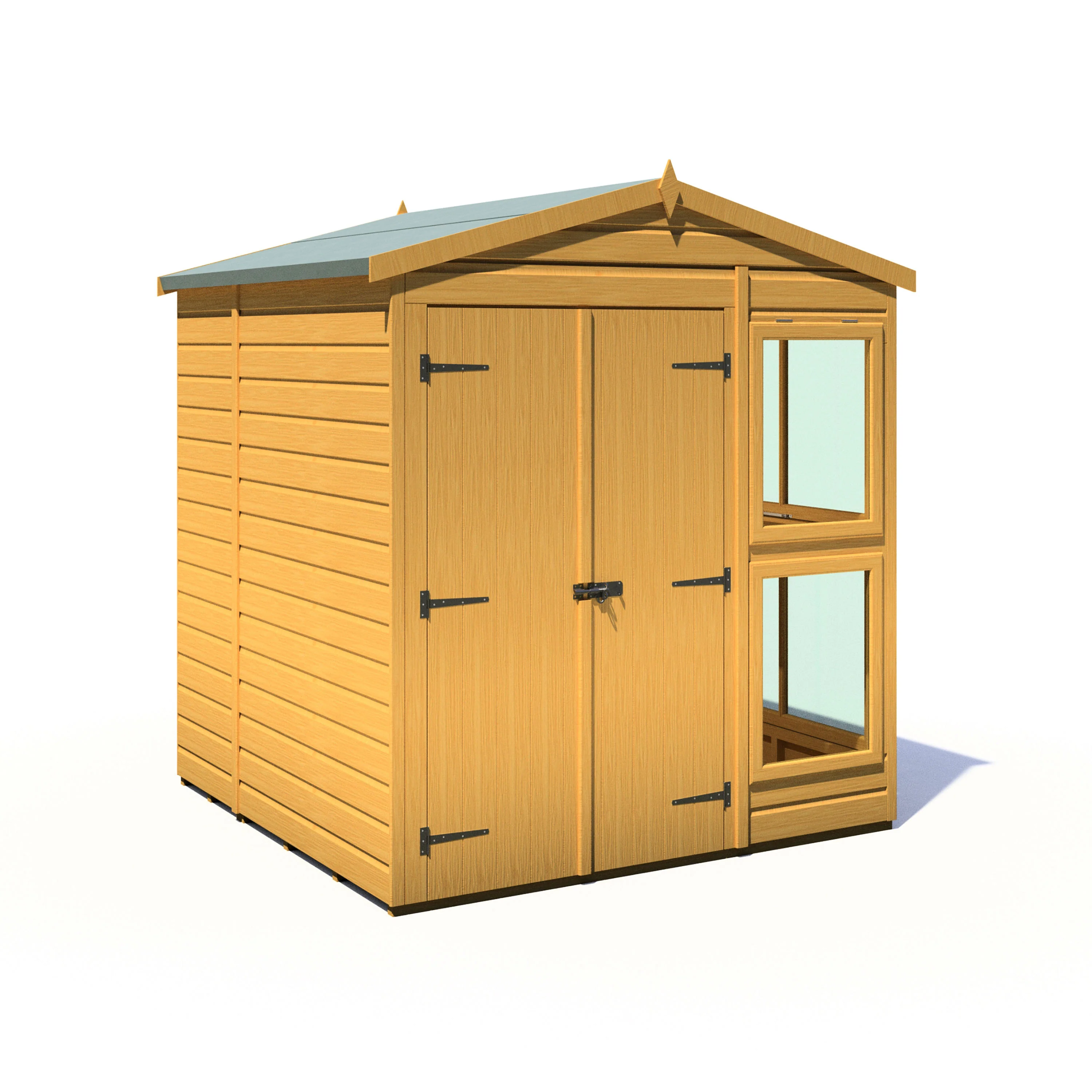 Shire Sun Hut 6x6 Potting Shed - Image 7