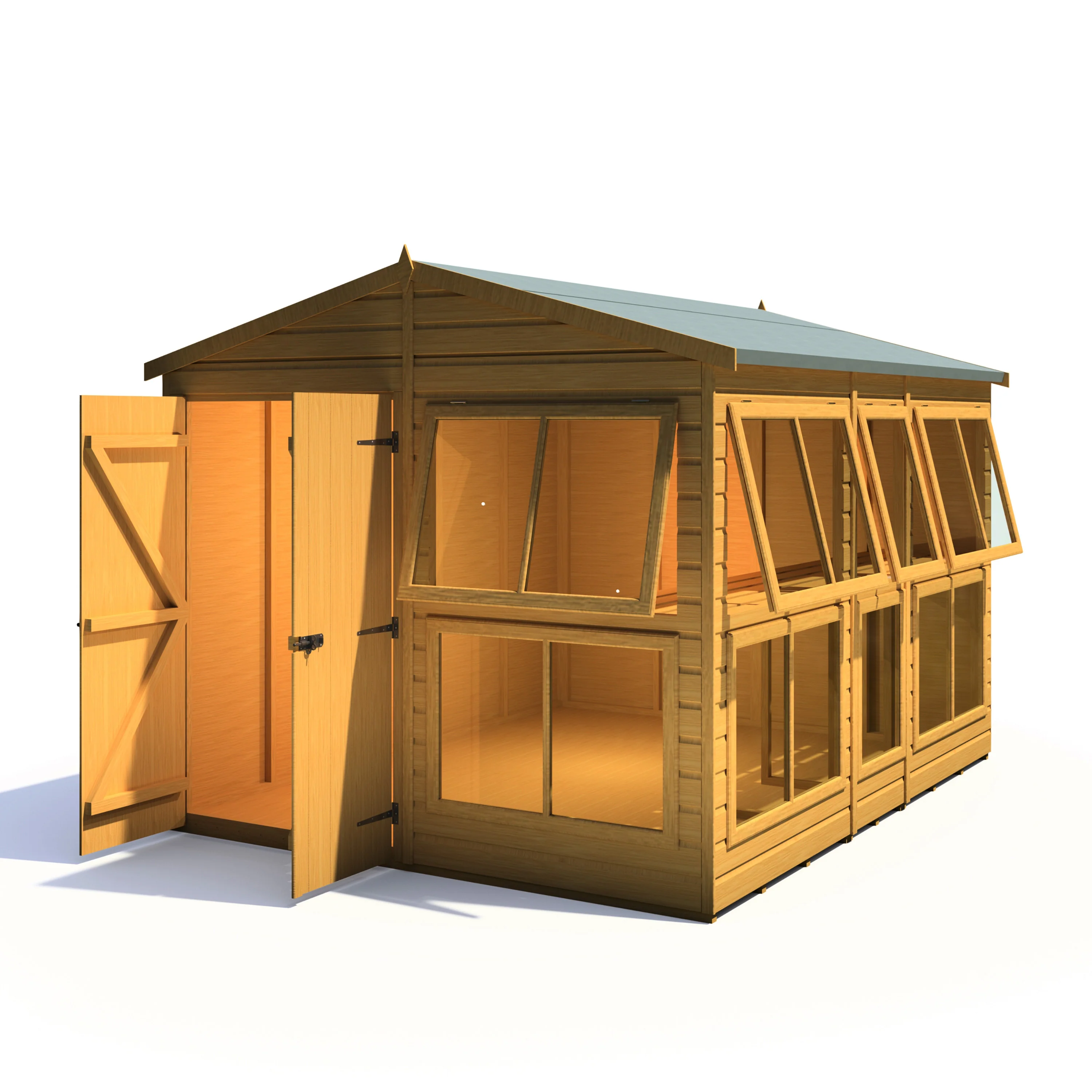 Shire Sun Hut 8x10 Potting Shed - Image 11