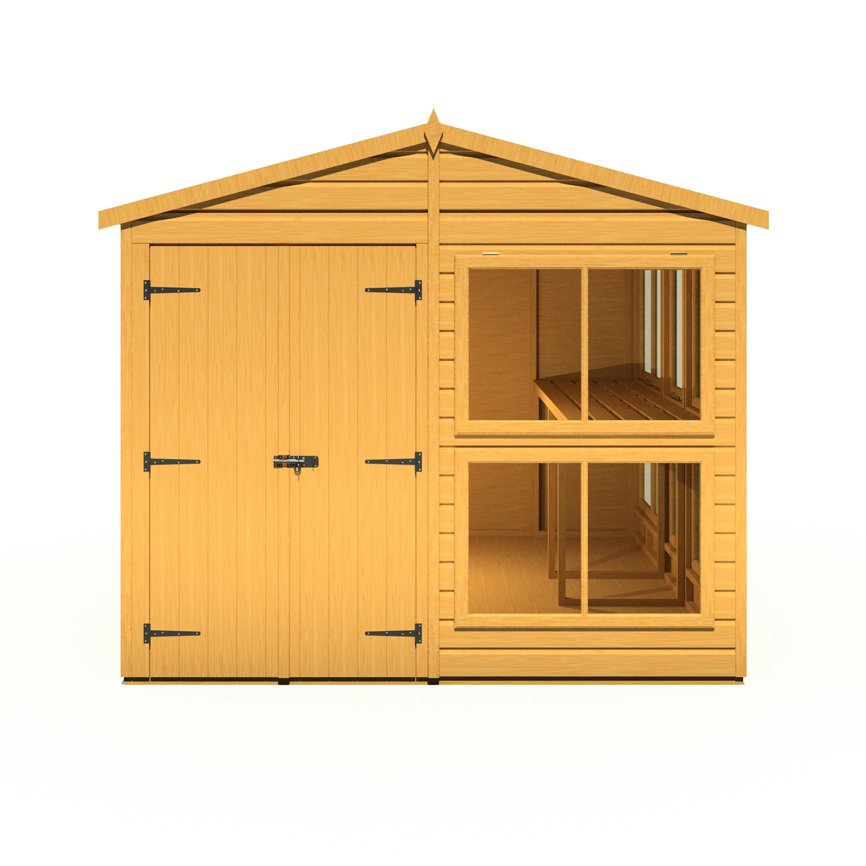 Shire Sun Hut 8x10 Potting Shed - Image 9