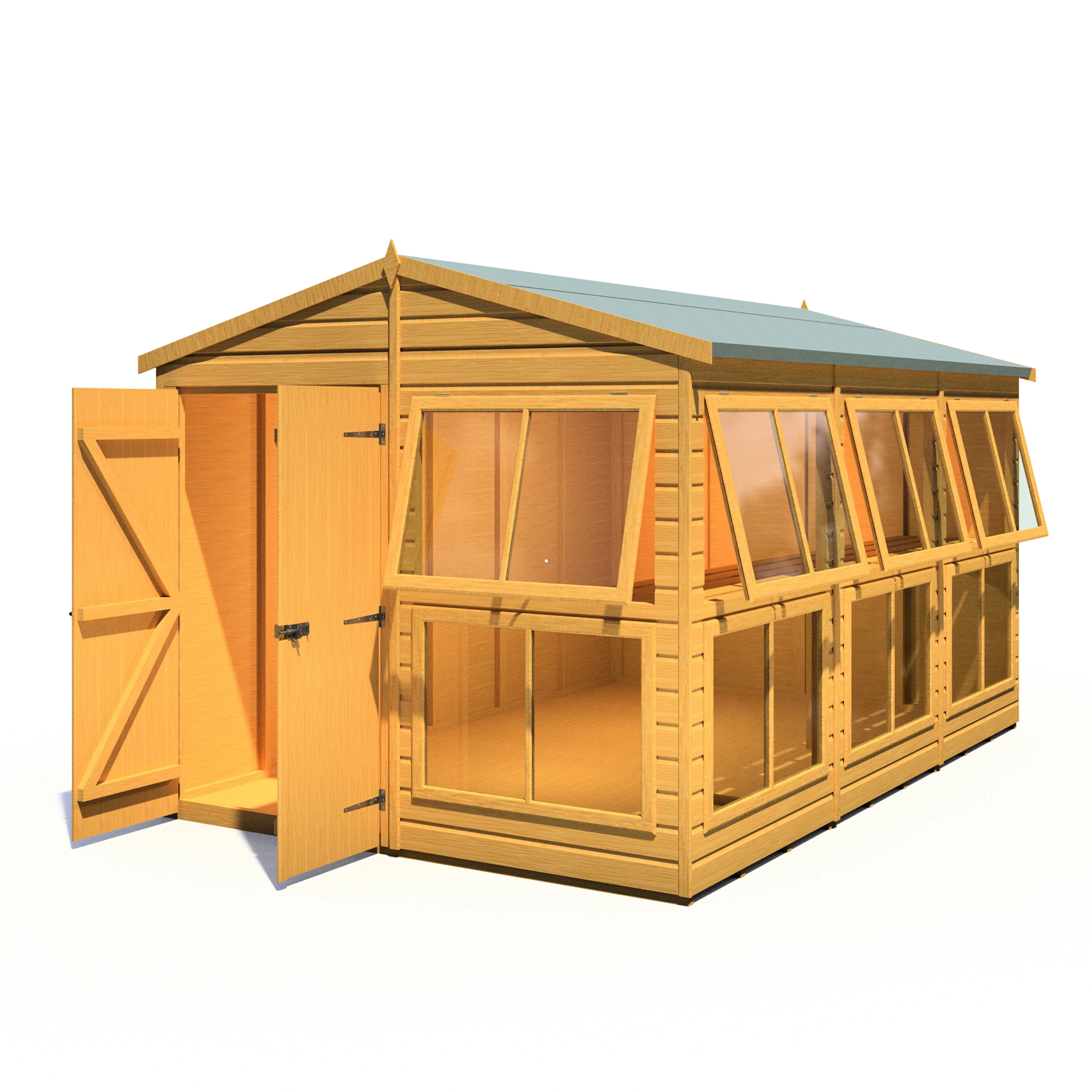 Shire Sun Hut 8x12 Potting Shed - Image 9