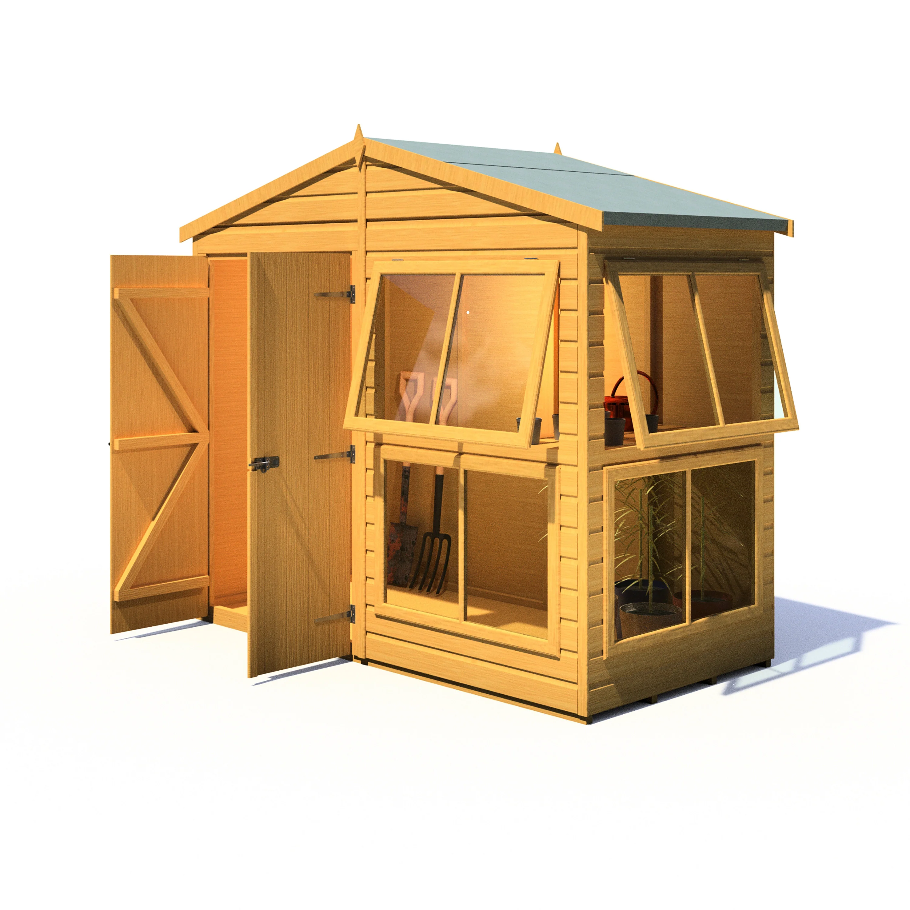 Shire Sun Hut 8x4 Potting Shed - Image 6