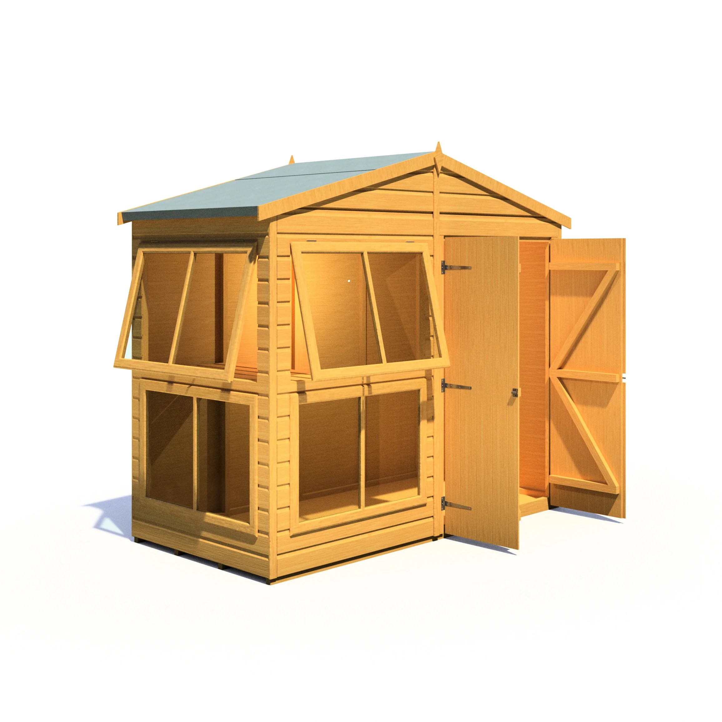 Shire Sun Hut 8x4 Potting Shed - Image 7