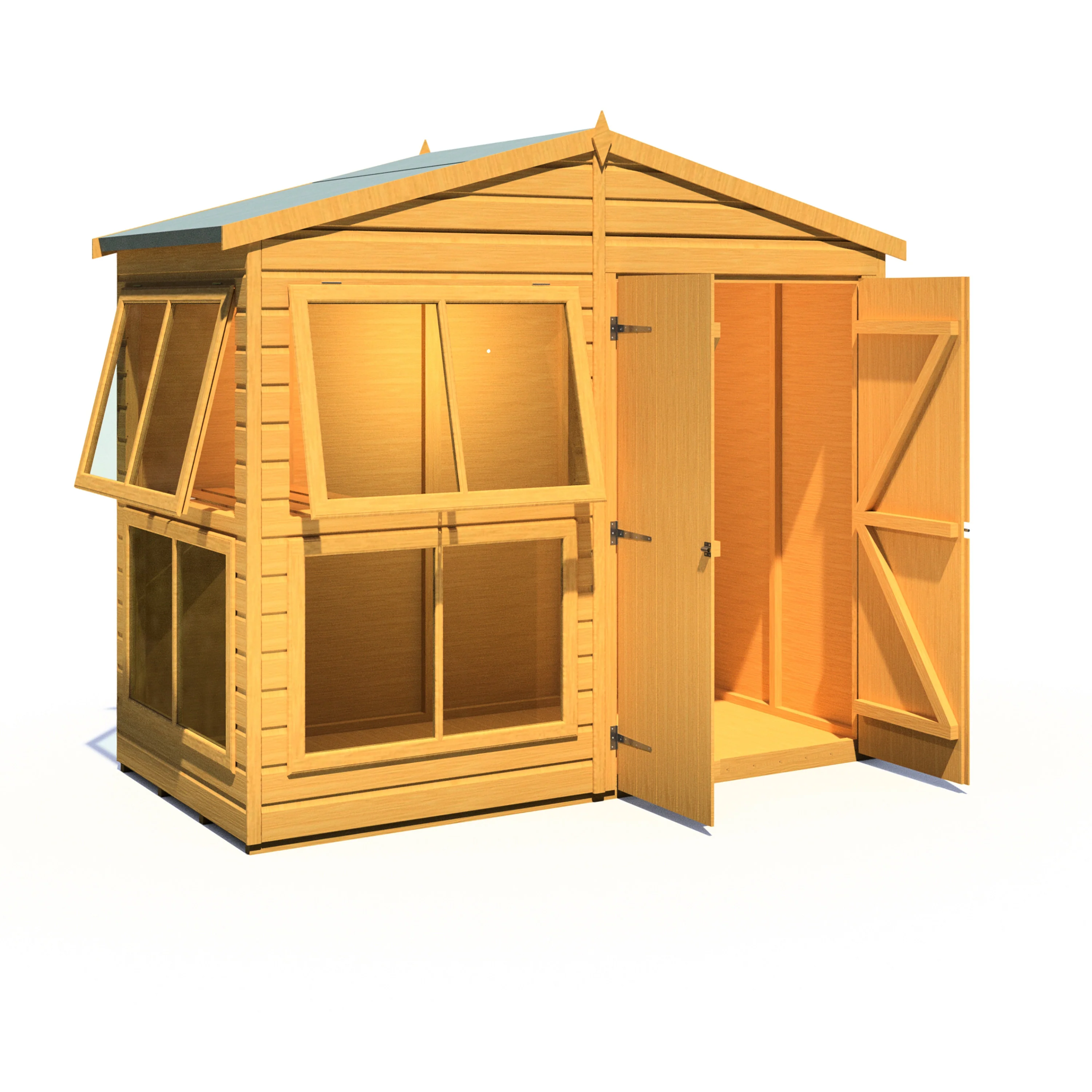 Shire Sun Hut 8x4 Potting Shed - Image 8