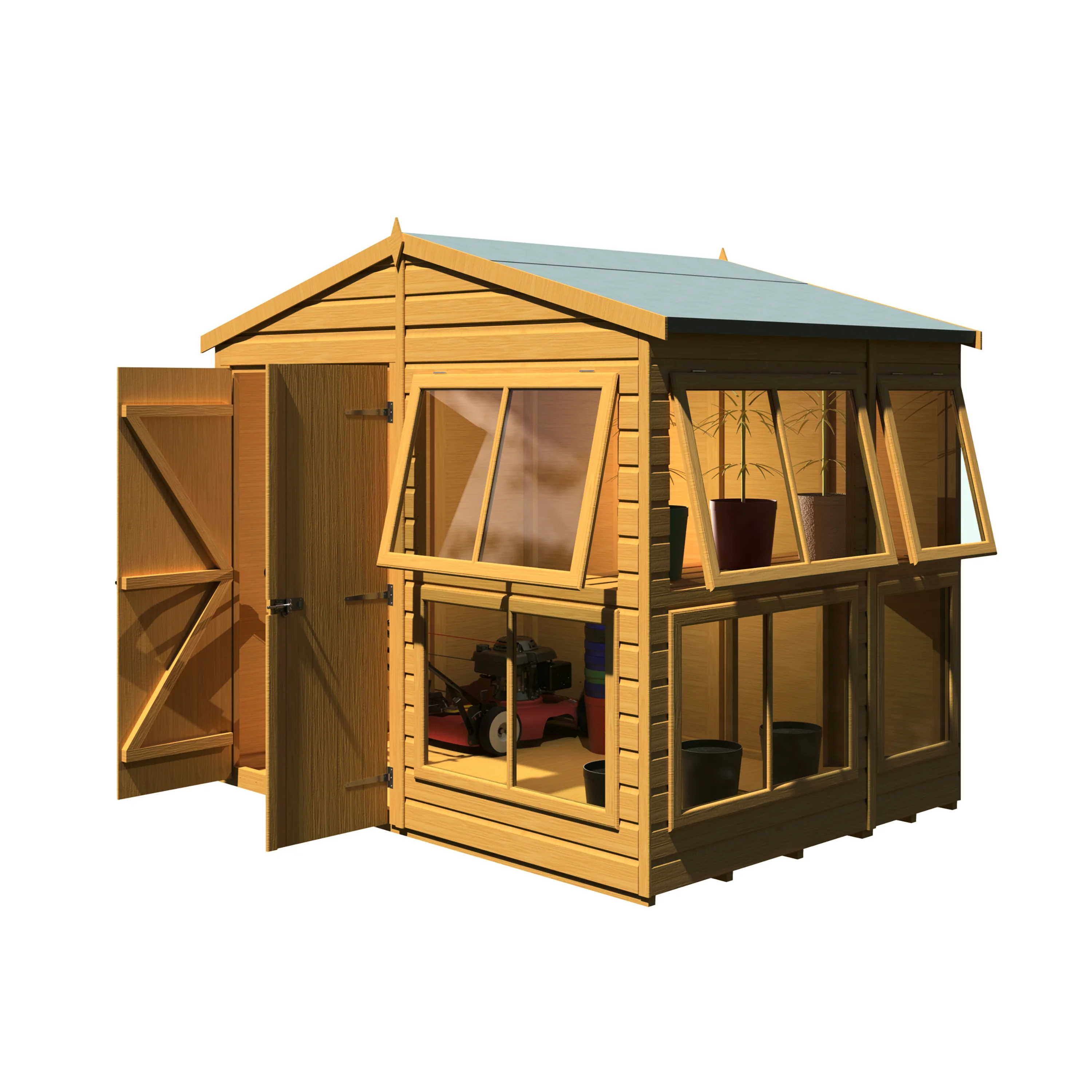 Shire Sun Hut 8x6 Potting Shed - Image 3