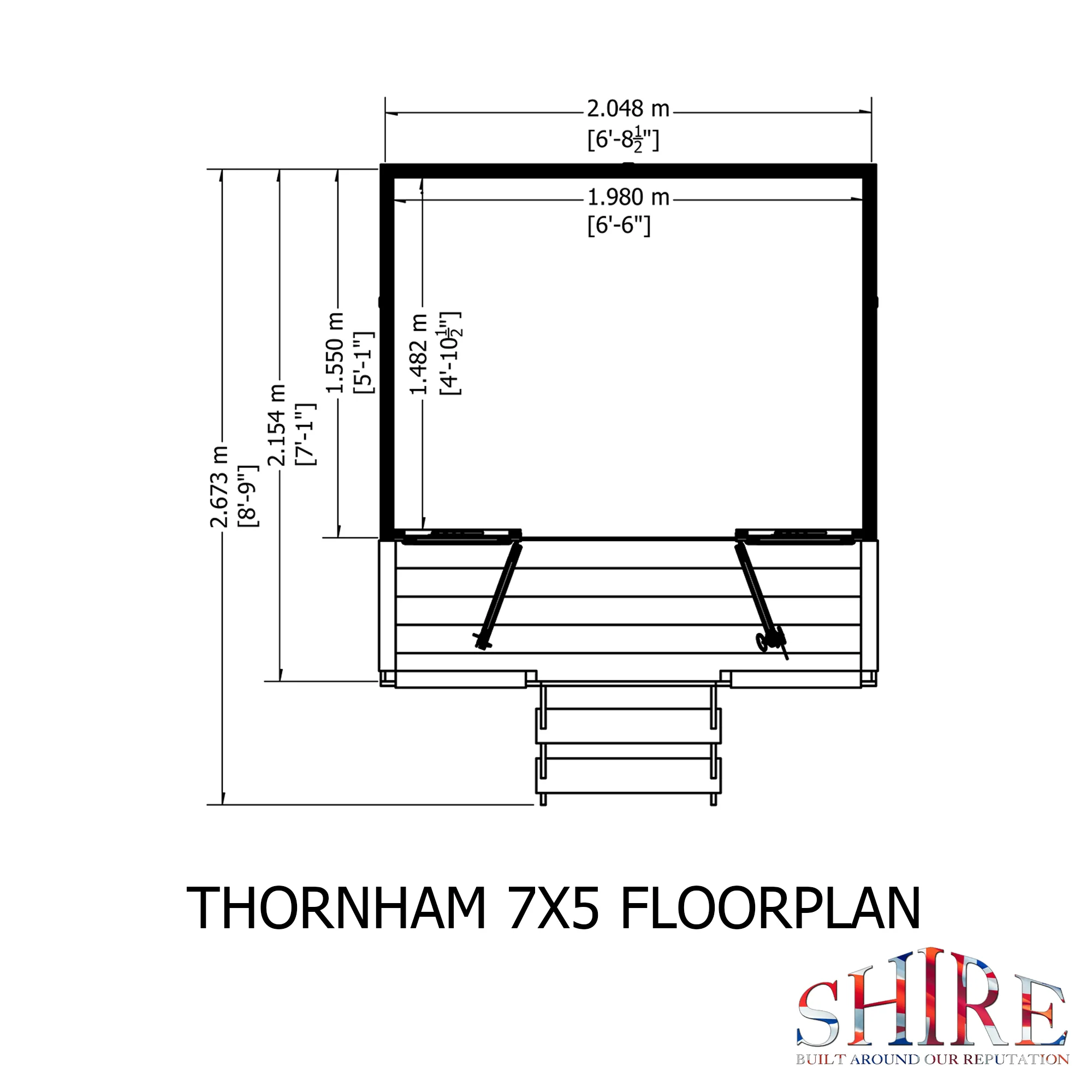 Shire Thornham 7x7 Summerhouse - Image 3
